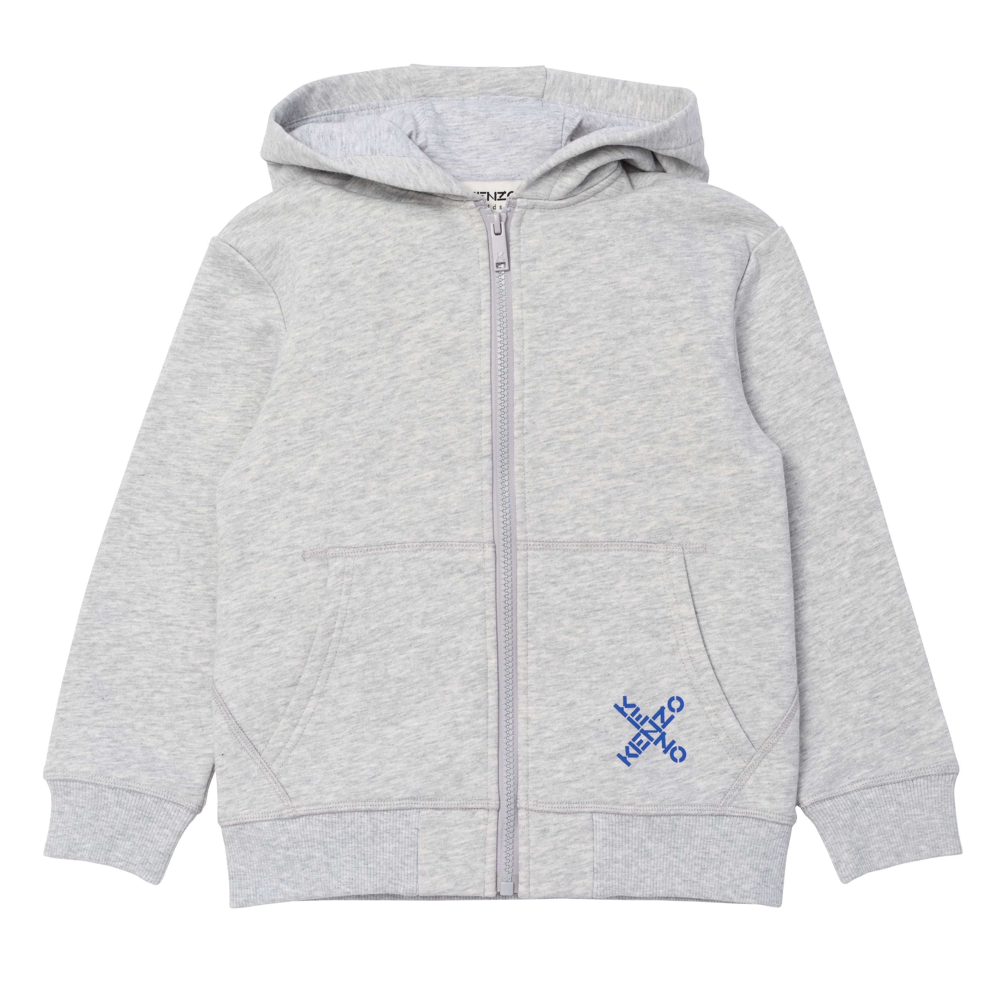 Boys & Girls Grey Zip-Up Top