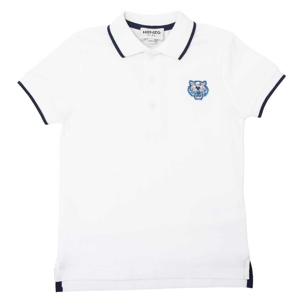 Boys White Polo Shirt