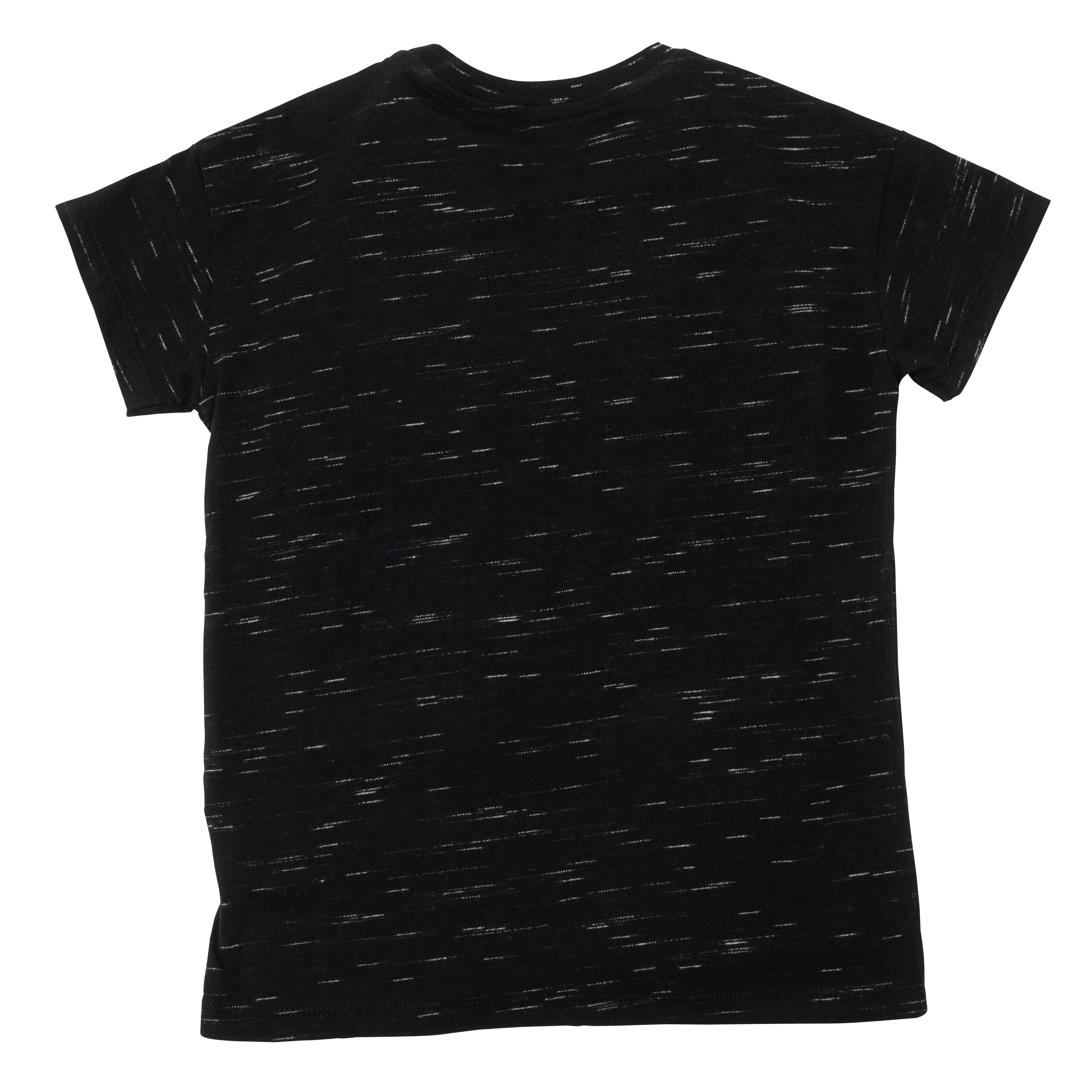 Boys & Girls Black Cotton T-Shirts