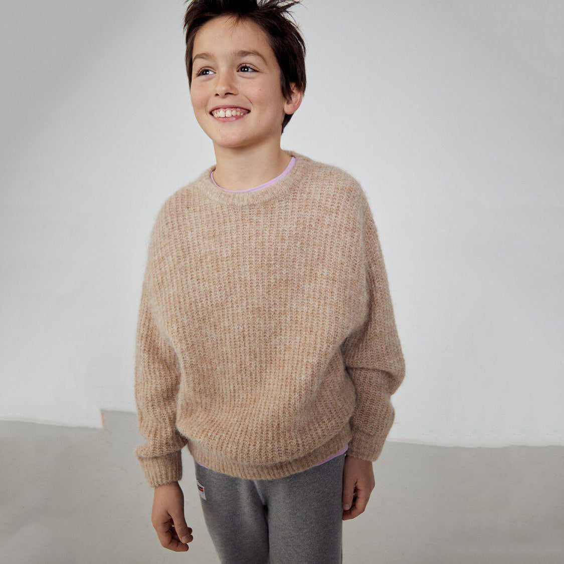 Boys & Girls Beige Sweater