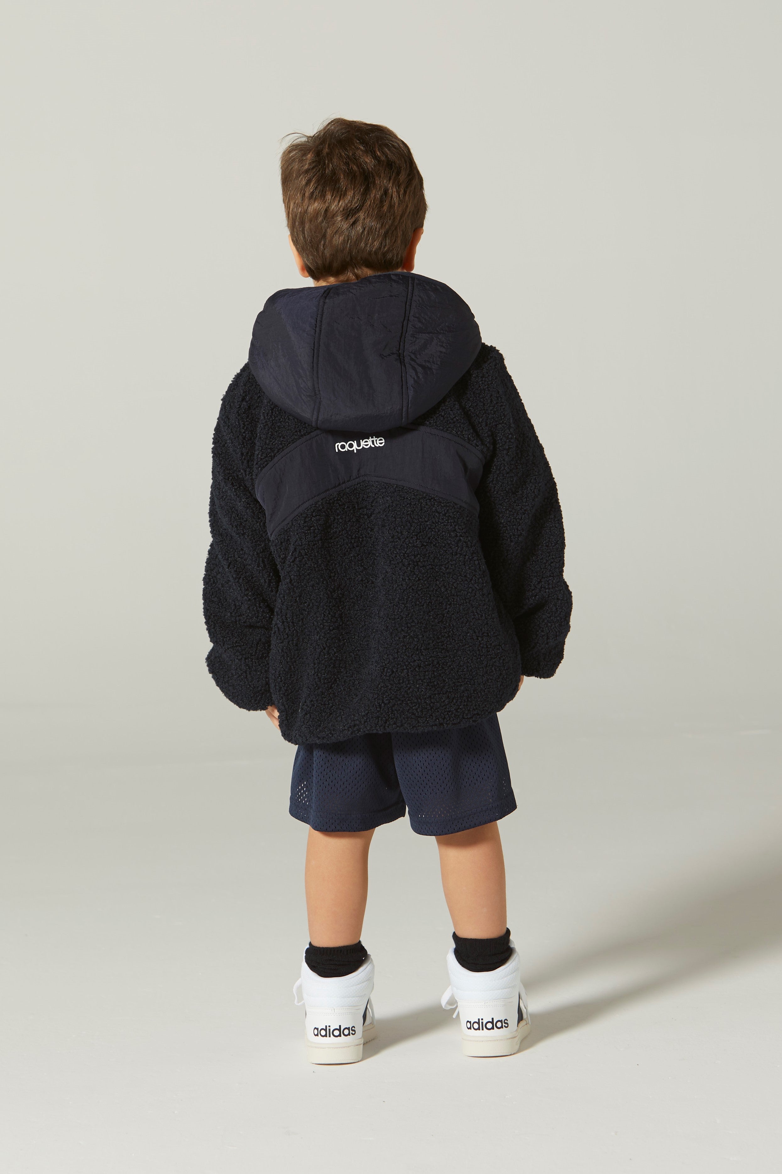 Boys & Girls Dark Navy Logo Jacket