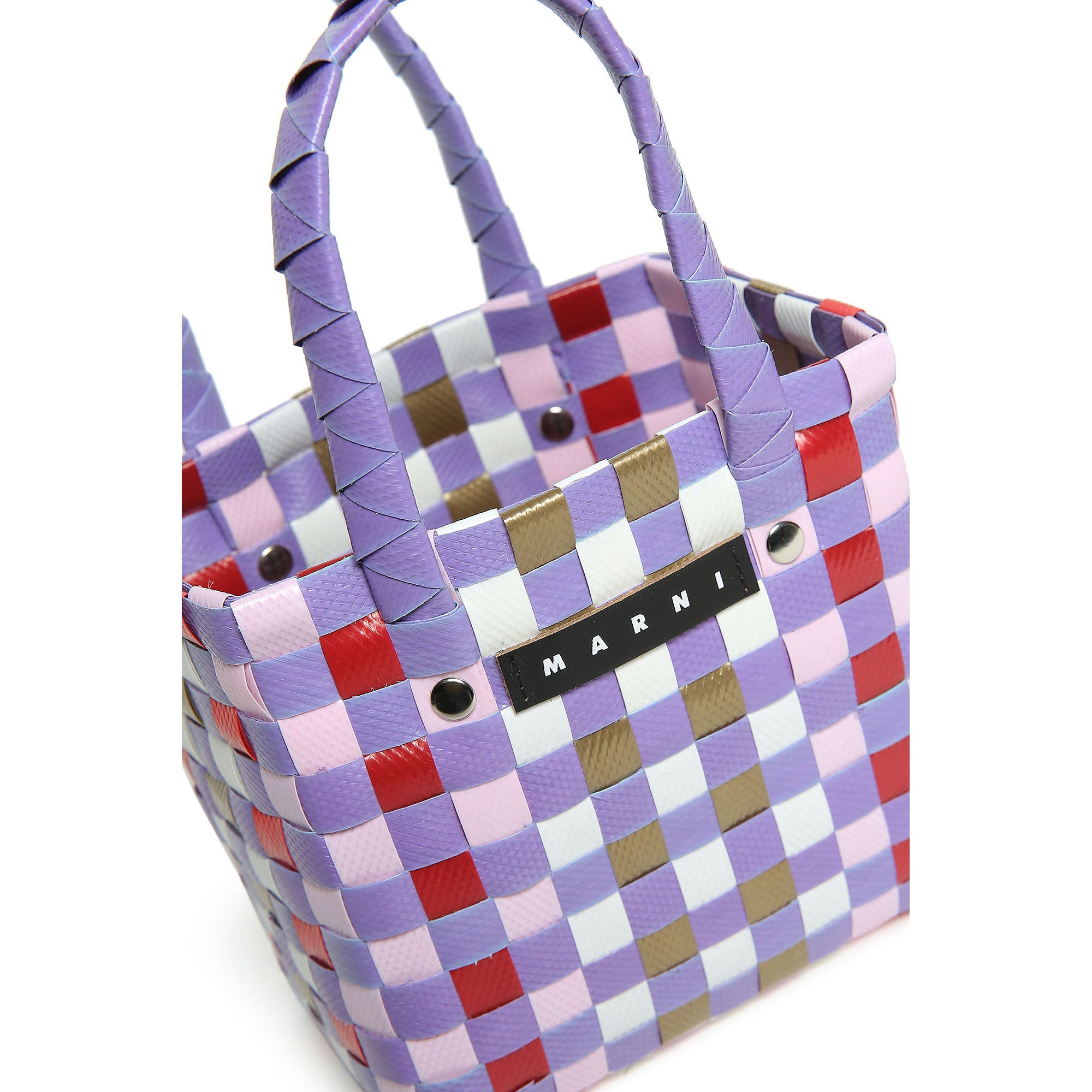 Girls Purple Logo Handbag