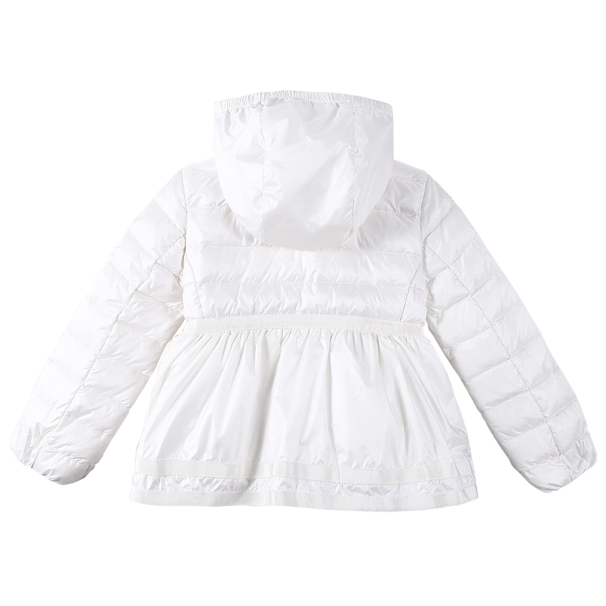 Baby Girls White Waist Down Padded 'Suzon' Jacket - CÉMAROSE | Children's Fashion Store - 2