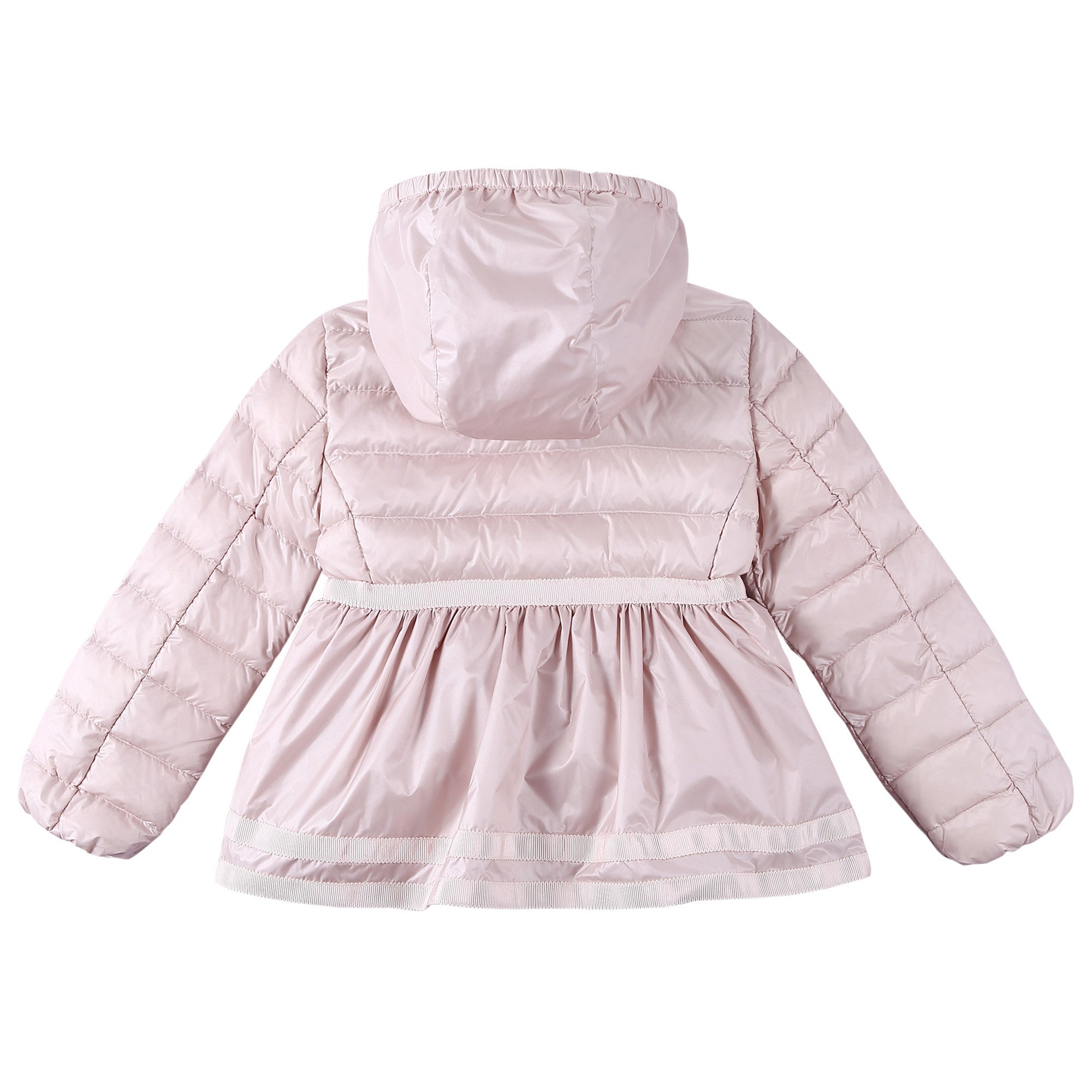 Baby Girls Light Pink Waist Down Padded 'Suzon' Jacket - CÉMAROSE | Children's Fashion Store - 2