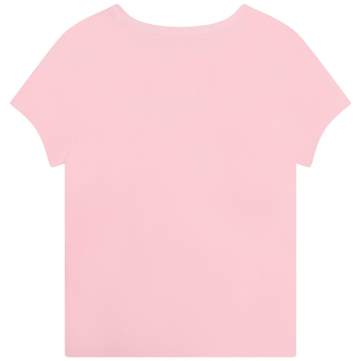 Girls Pink Logo T-Shirt