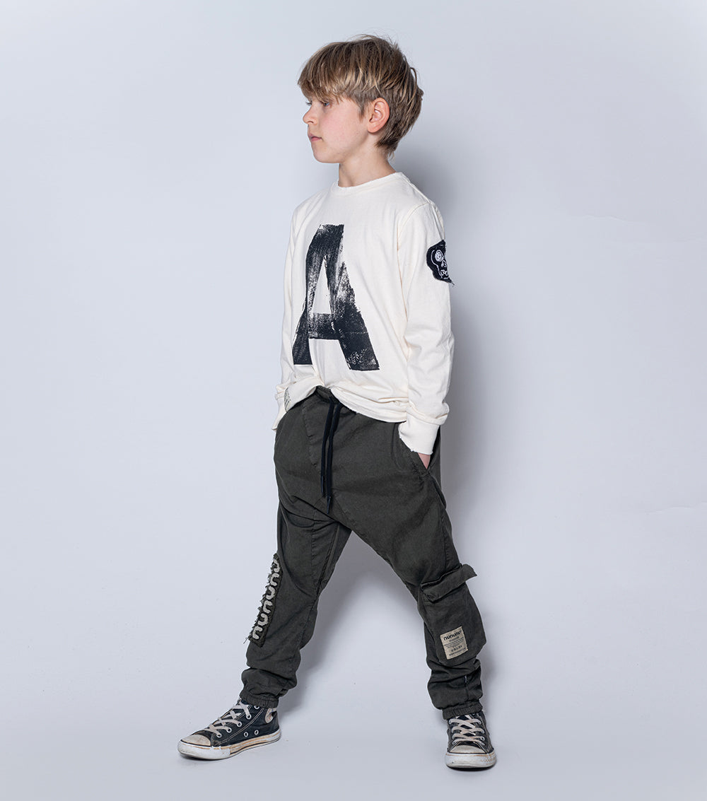 Boys & Girls Black Trousers