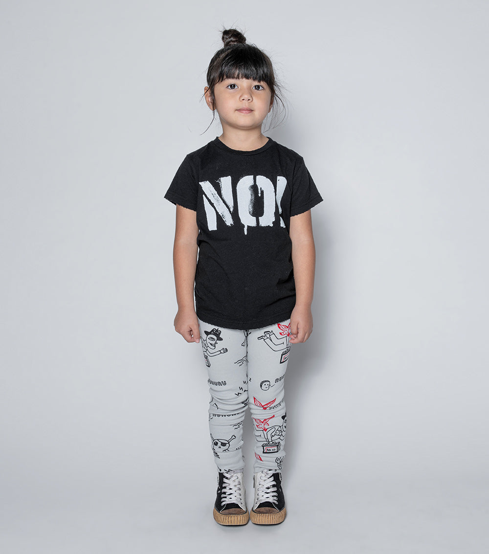 Boys & Girls Black T-Shirt