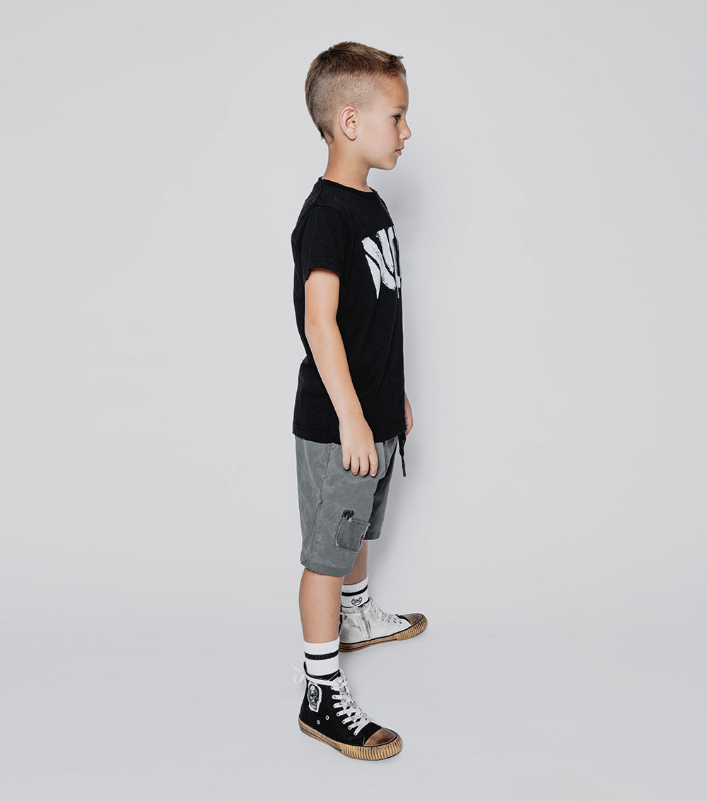 Boys & Girls Black T-Shirt