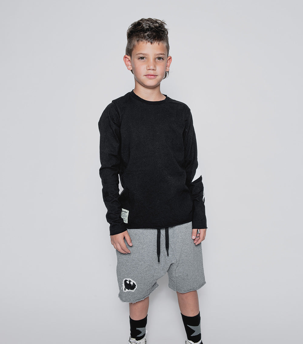 Boys & Girls Black Sweatshirt