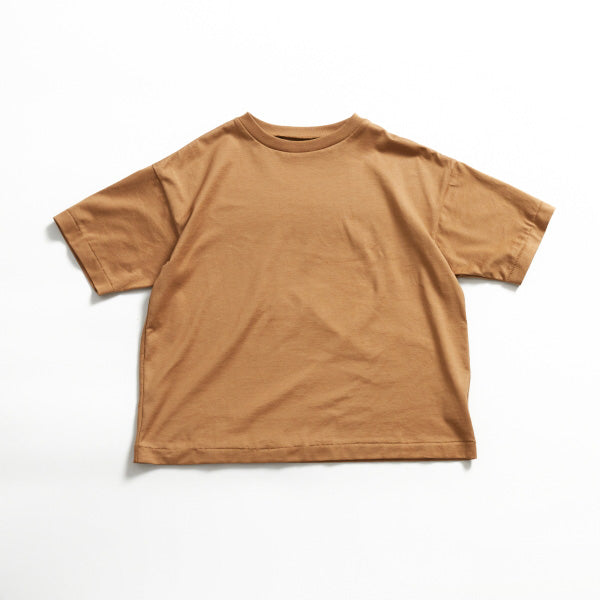 Boys & Girls Brown Cotton T-Shirt