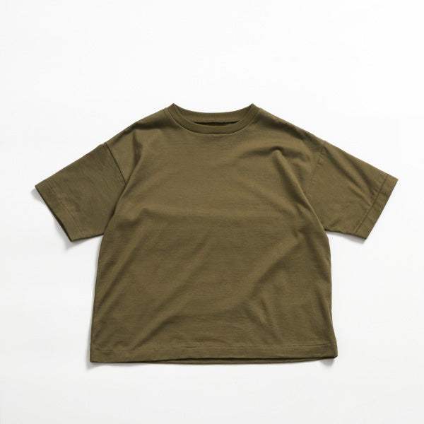 Boys & Girls Green Cotton T-Shirt