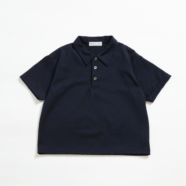 Boys & Girls Navy Cotton PoloShirt