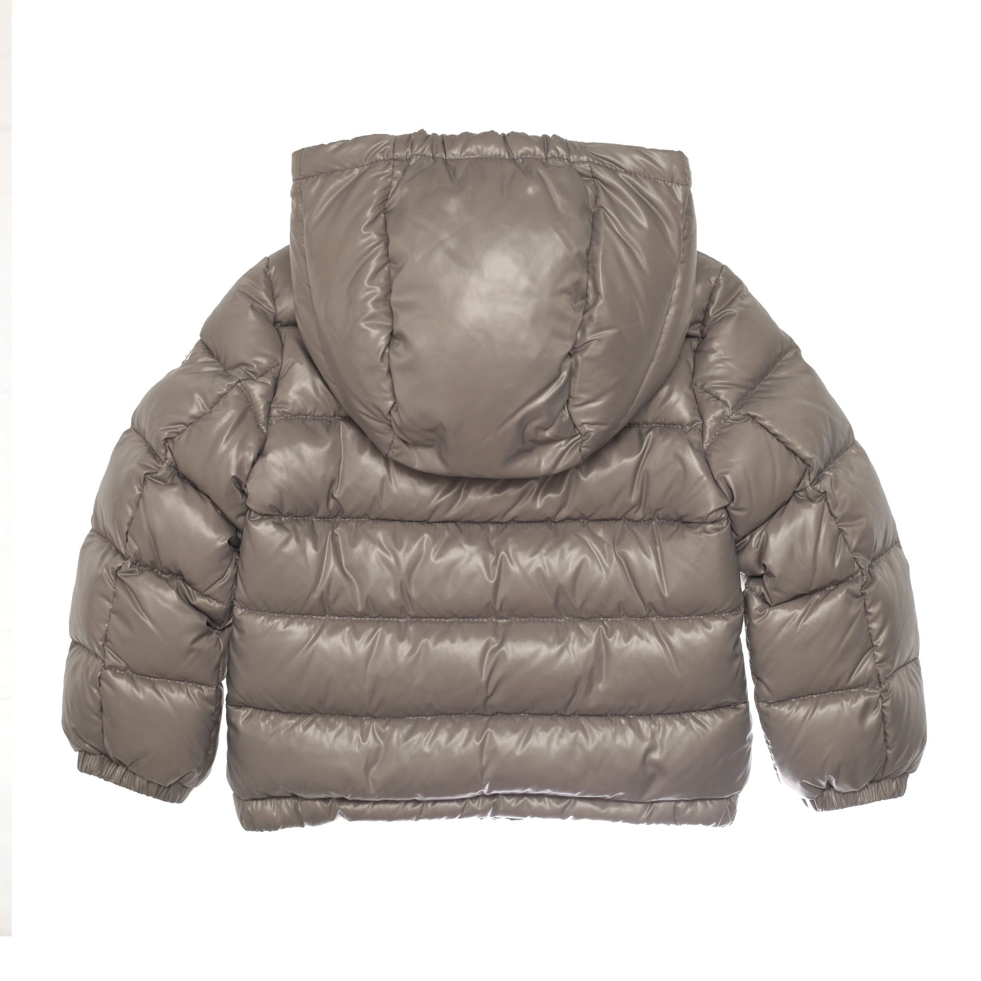 Baby Grey Hooded 'Aubert' Padded Down Jacket - CÉMAROSE | Children's Fashion Store - 2