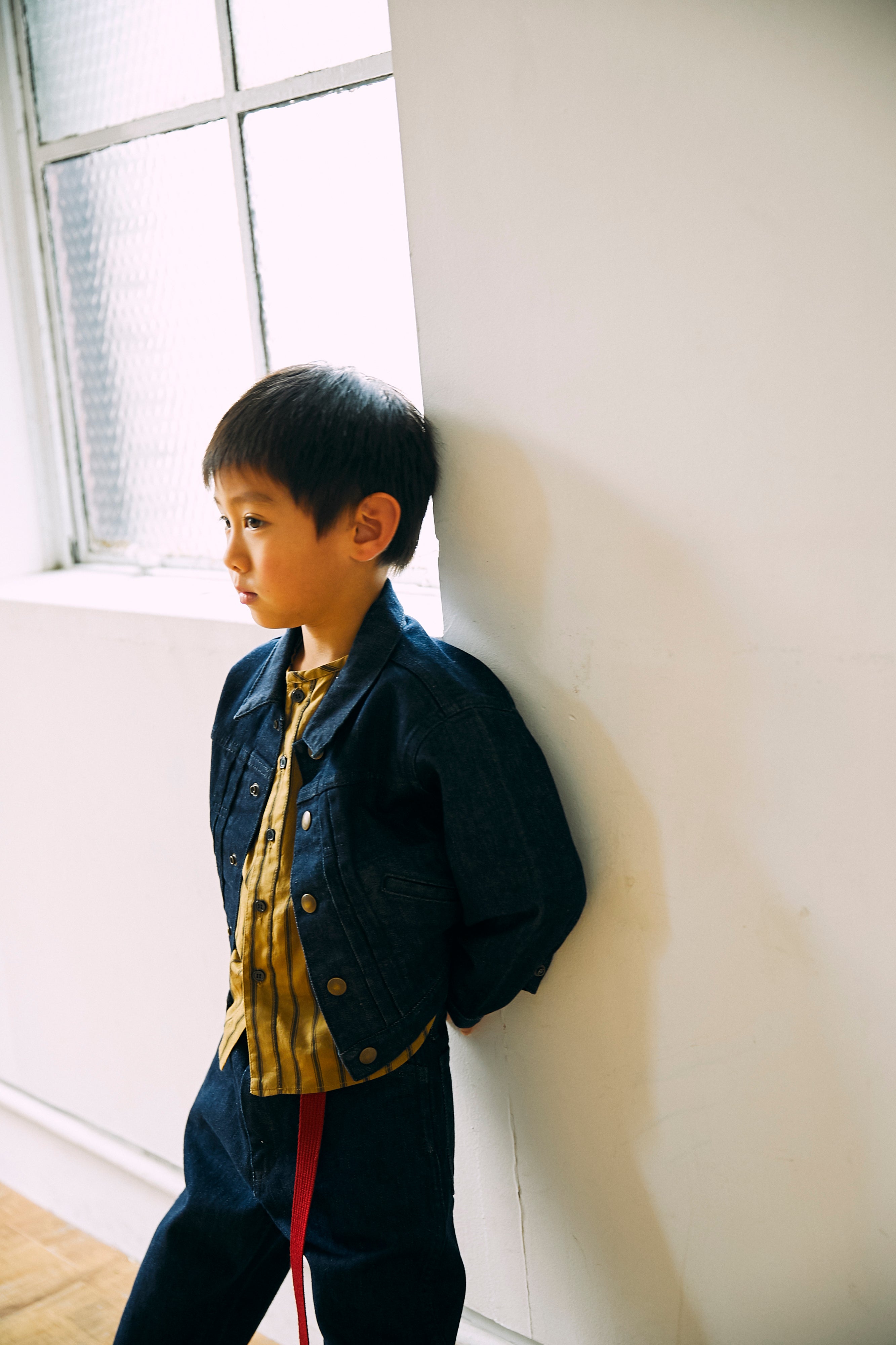 Boys Dark Navy HL Denim Jacket