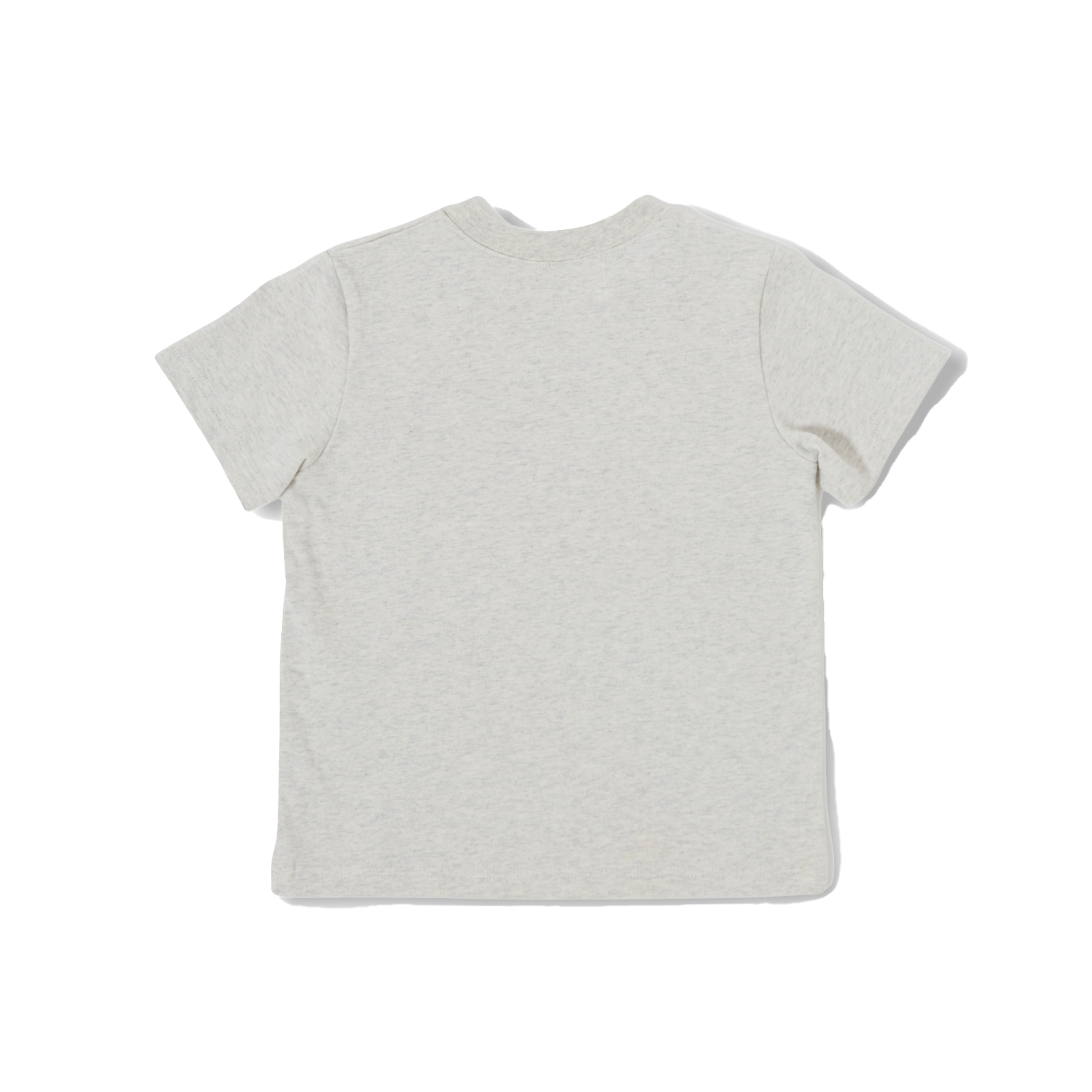 Boys & Girls Grey Cotton T-Shirt