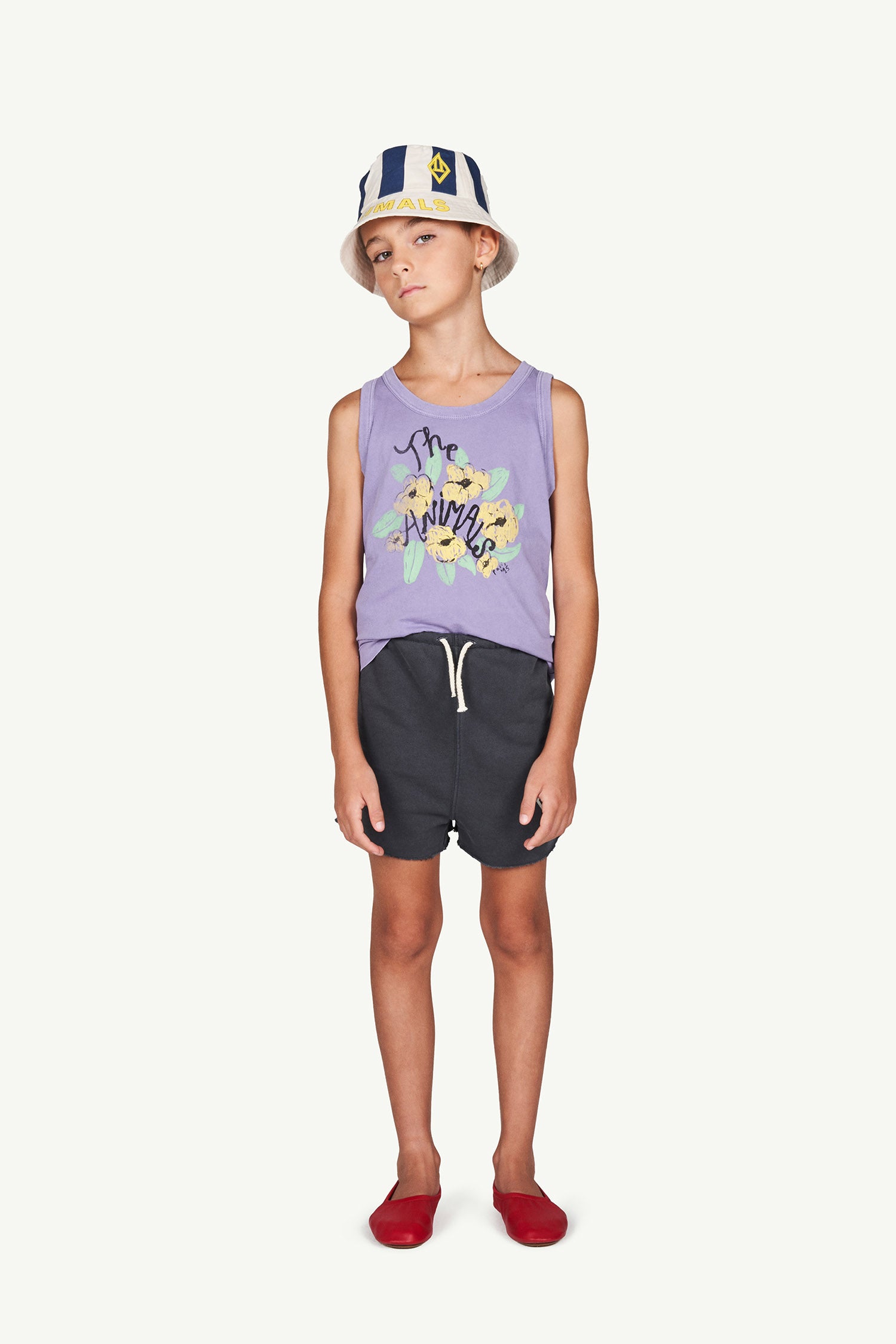 Boys & Girls Black Logo Cotton Shorts