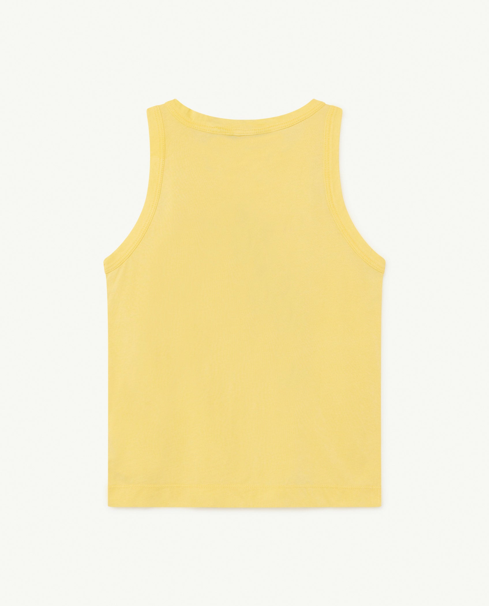 Boys Yellow Tree Cotton Tank Top