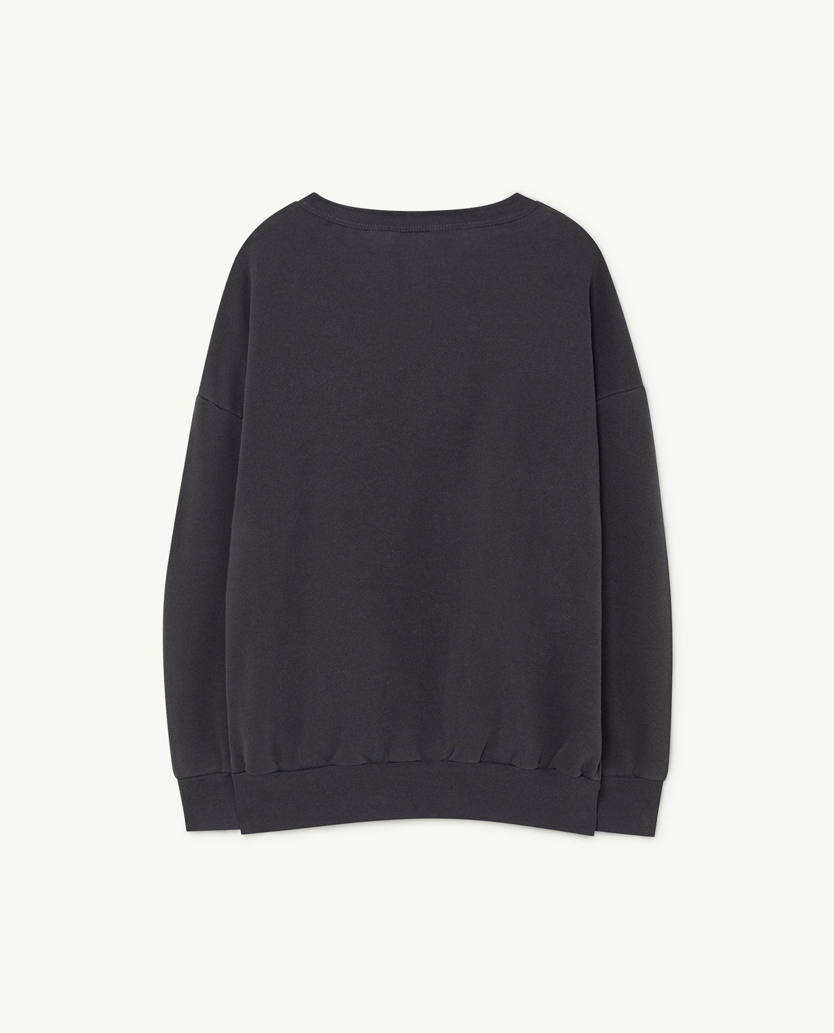 Boys & Girls Black Cotton Sweatshirt