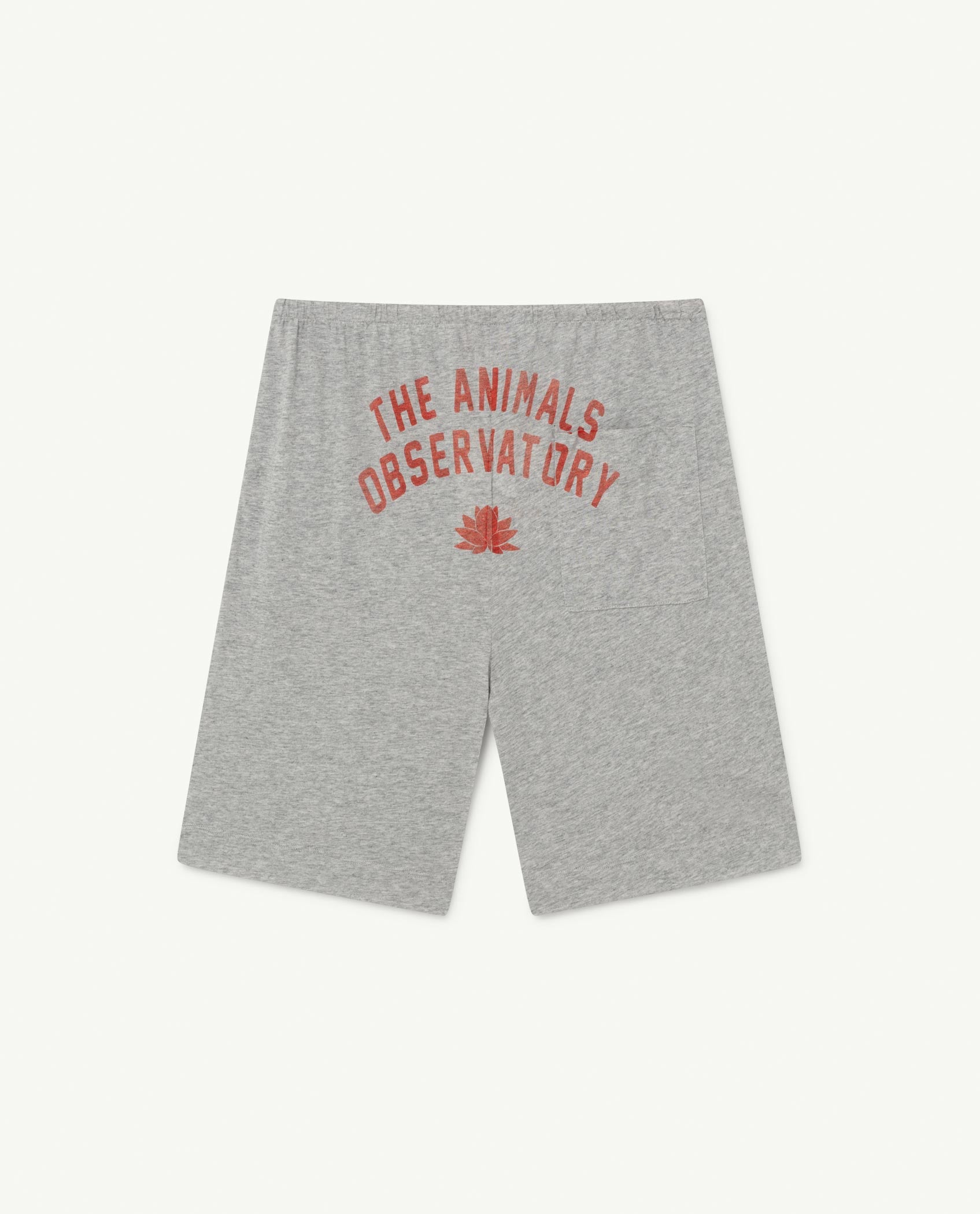 Boys & Girls Grey Logo Cotton Shorts