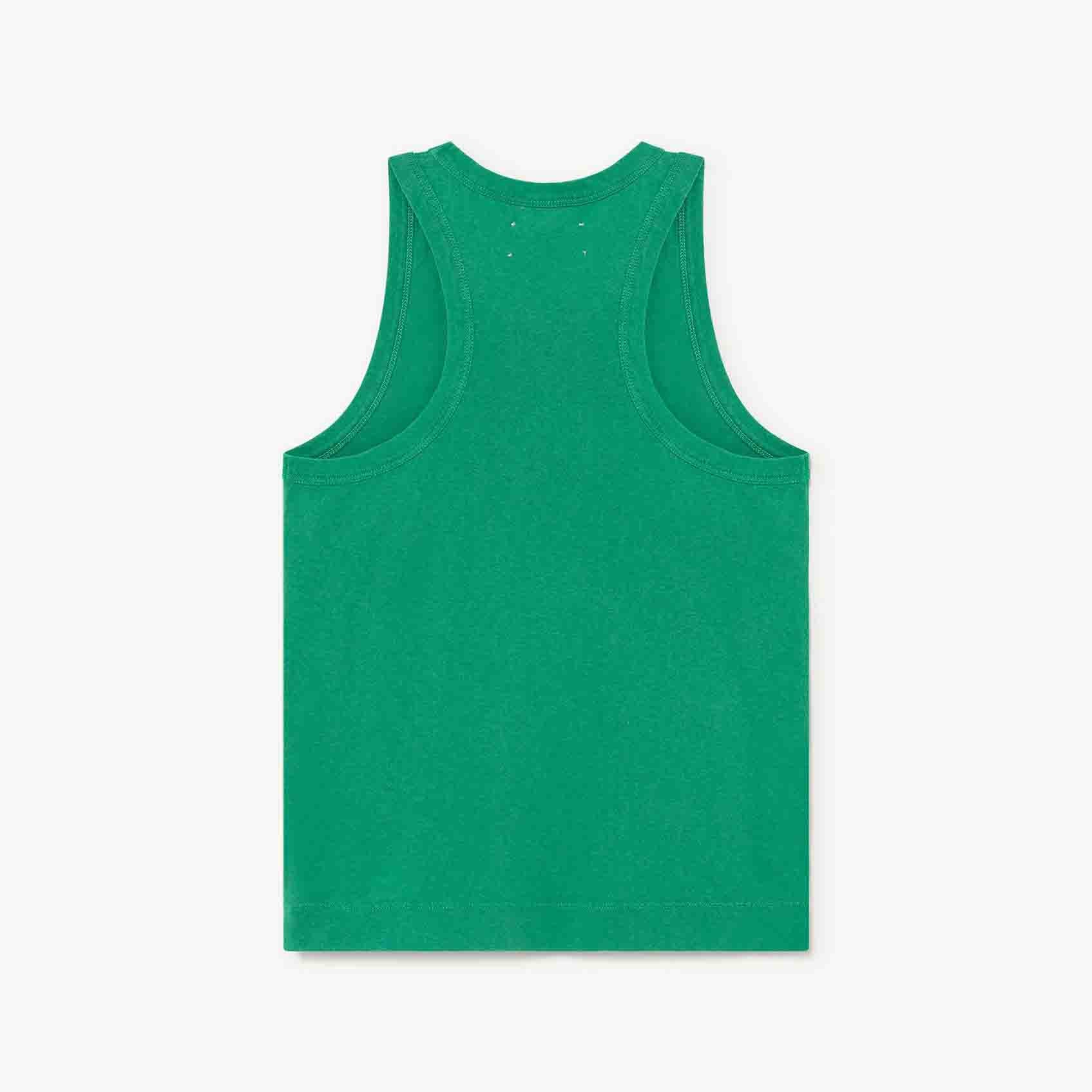 Boys & Girls Green Logo Vest