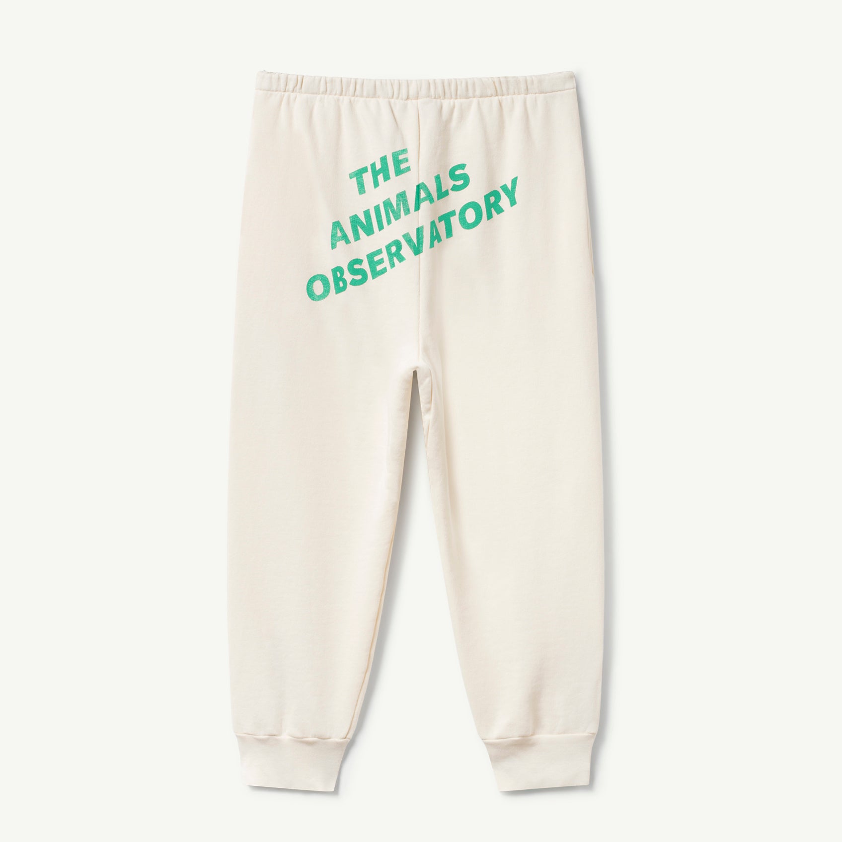 Boys & Girls White Cotton Trousers