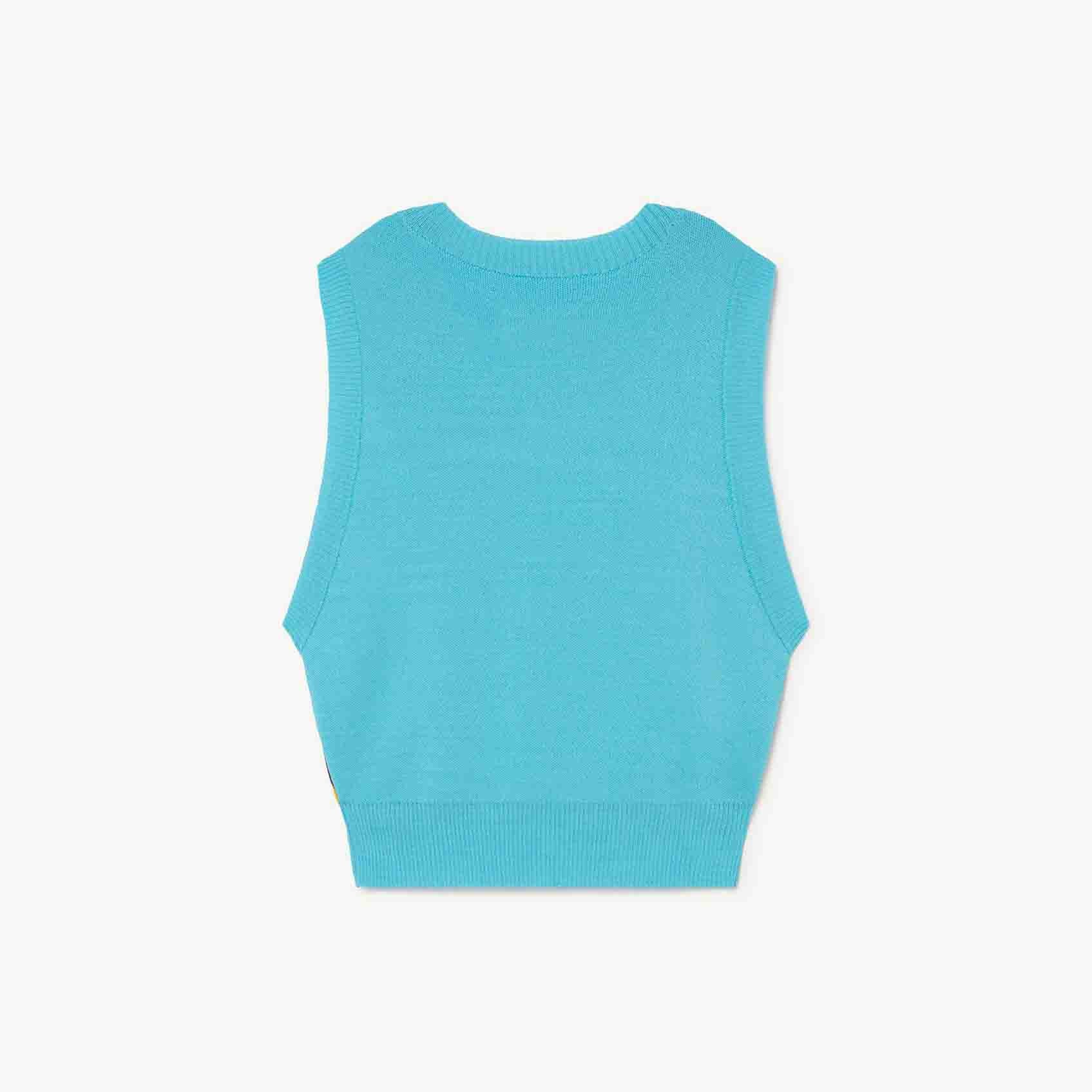 Boys & Girls Blue Logo Vest