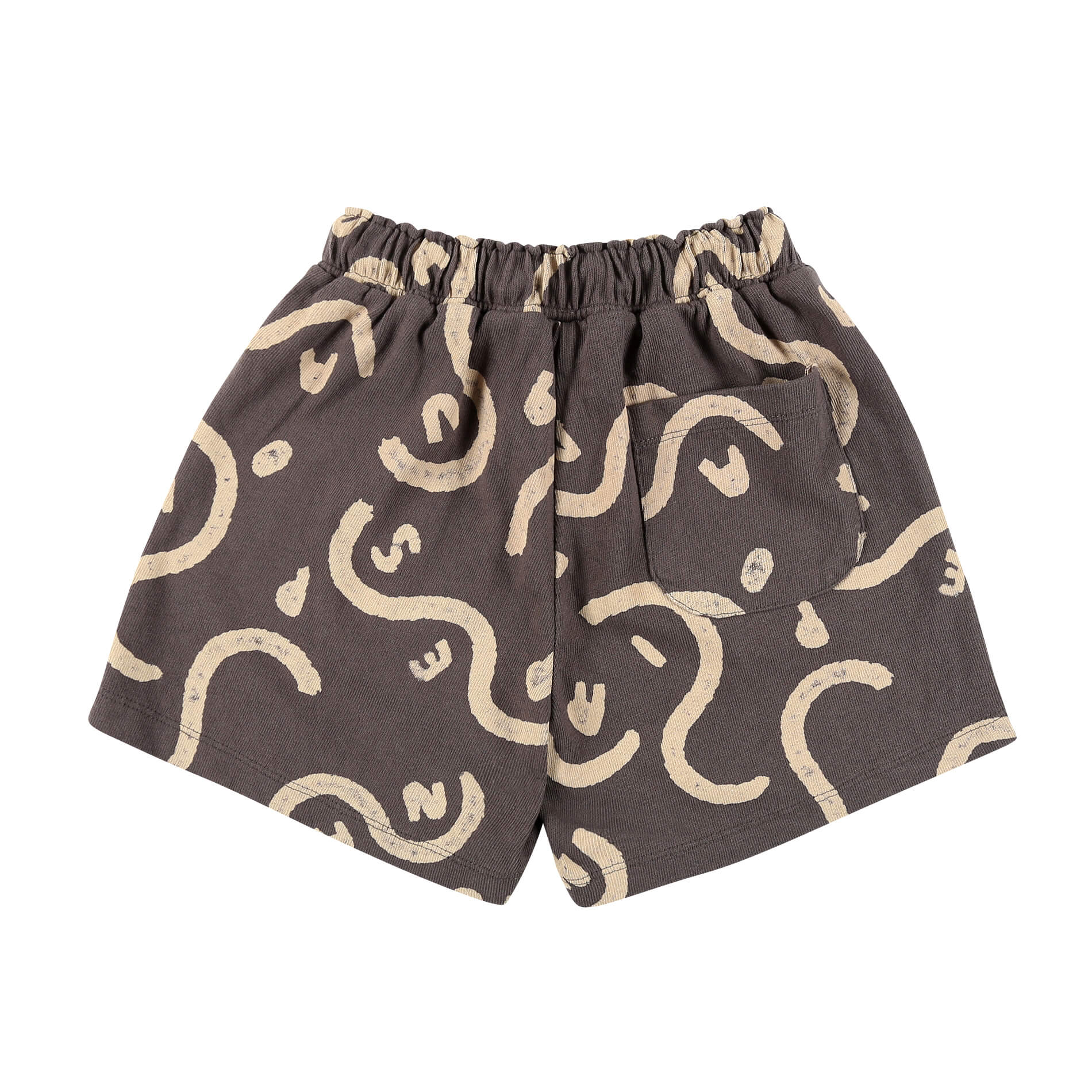 Boys & Girls Charcoal Cotton Shorts