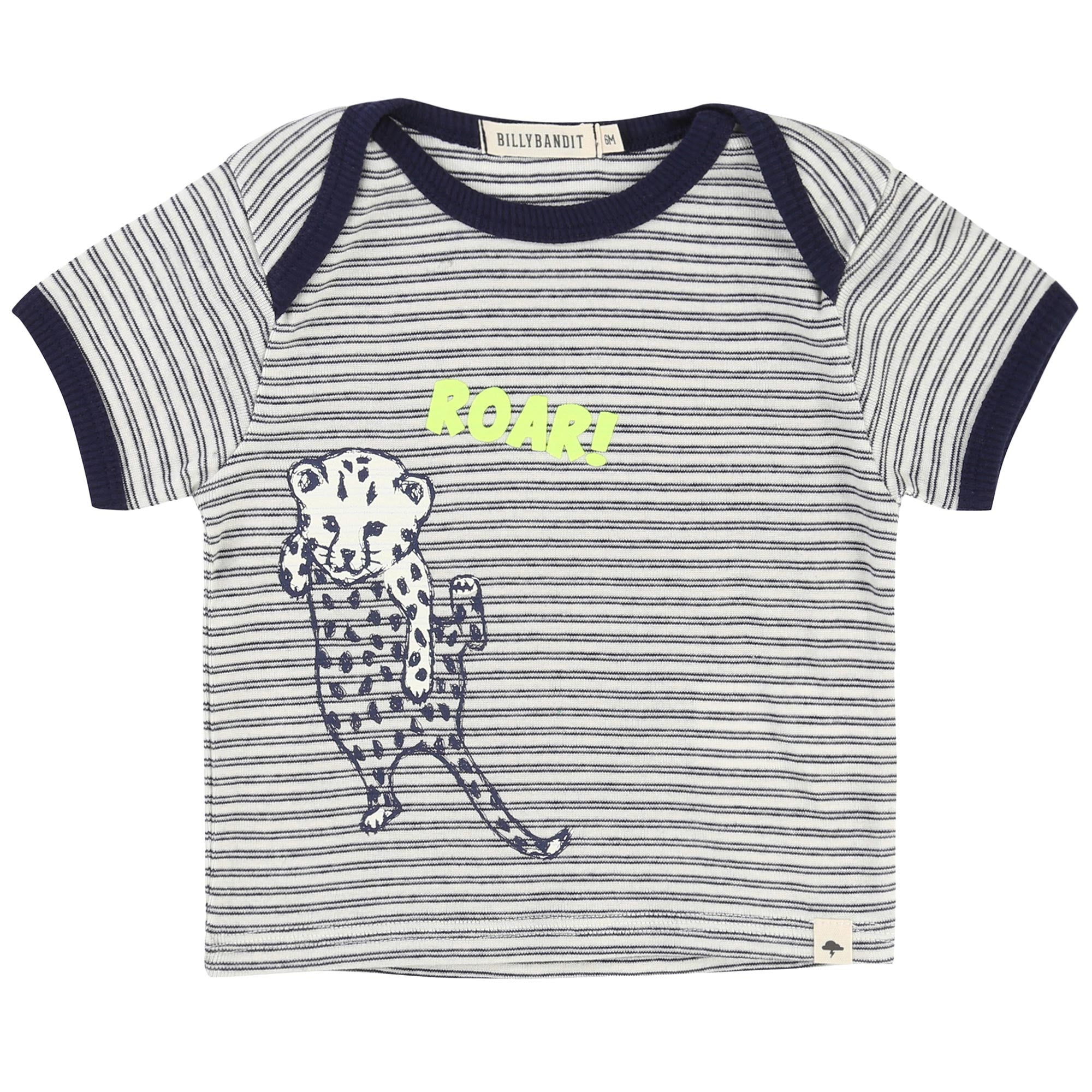 Baby Boys Striped Cotton T-shirt