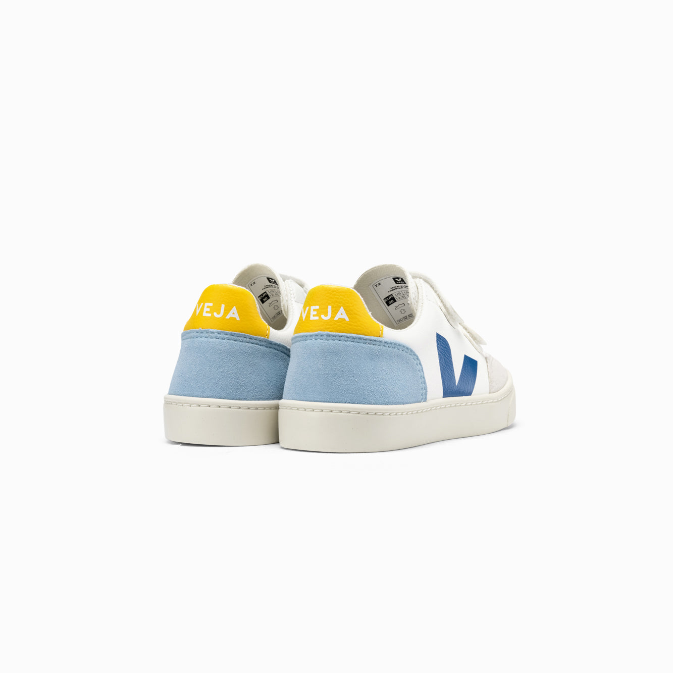 Boys & Girls White "V-12 CHROMEFREE" Shoes