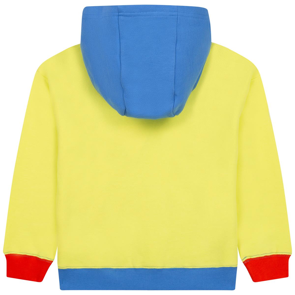 Boys & Girls Yellow Hooded Sweatshirt