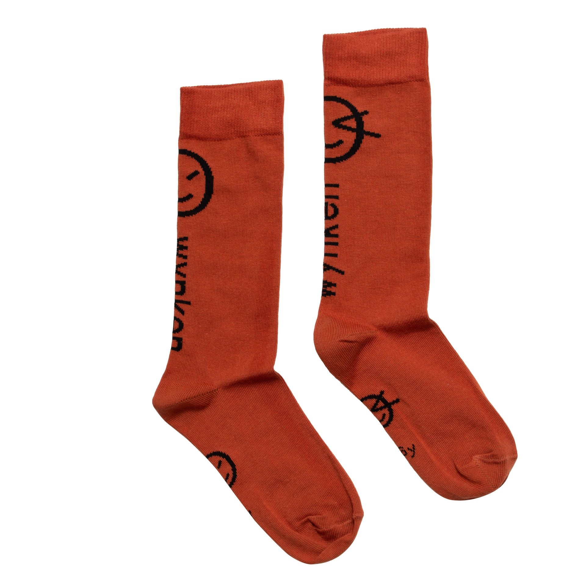 Boys & Girls Red Logo Cotton Socks