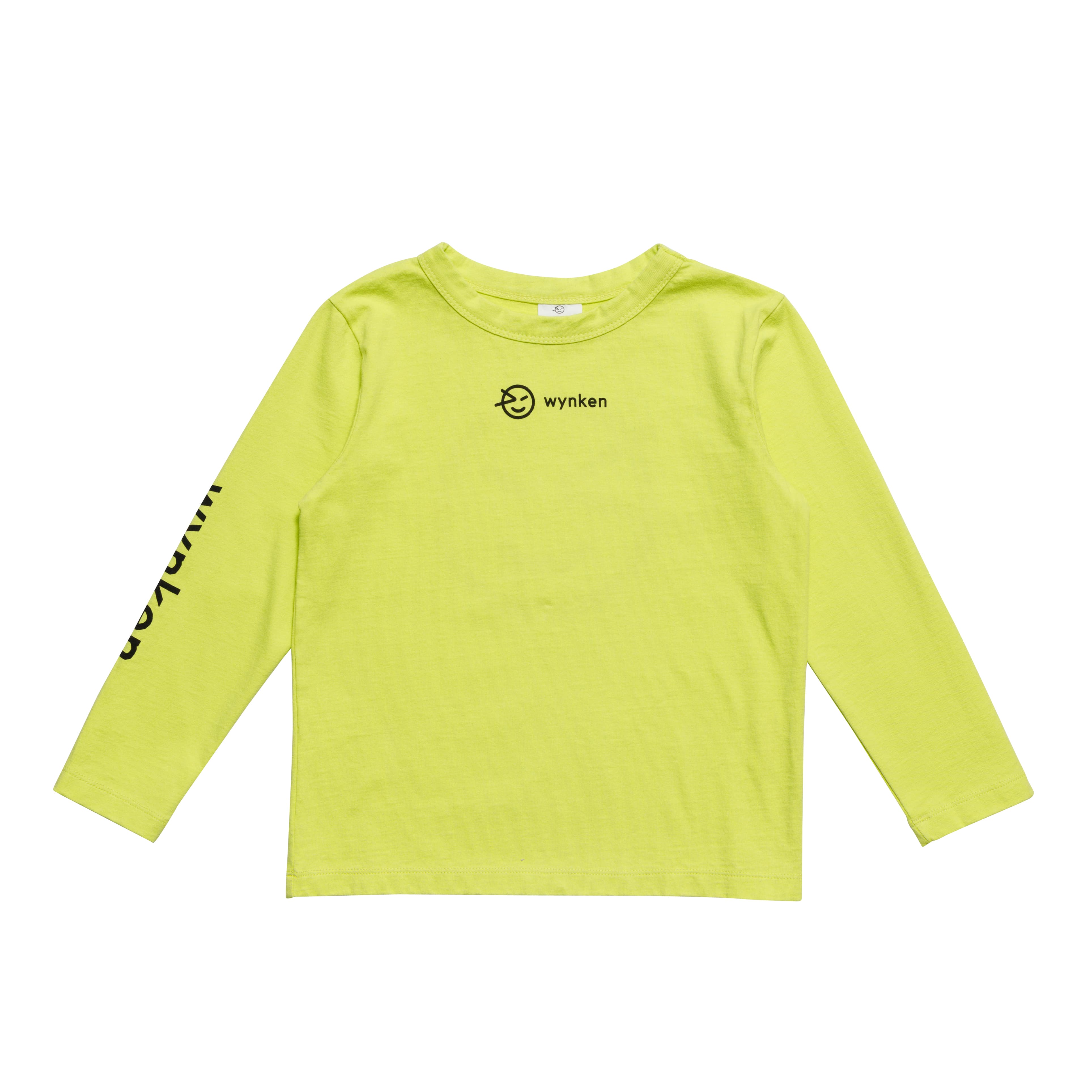 Boys & Girls Yellow Logo Cotton T-Shirt