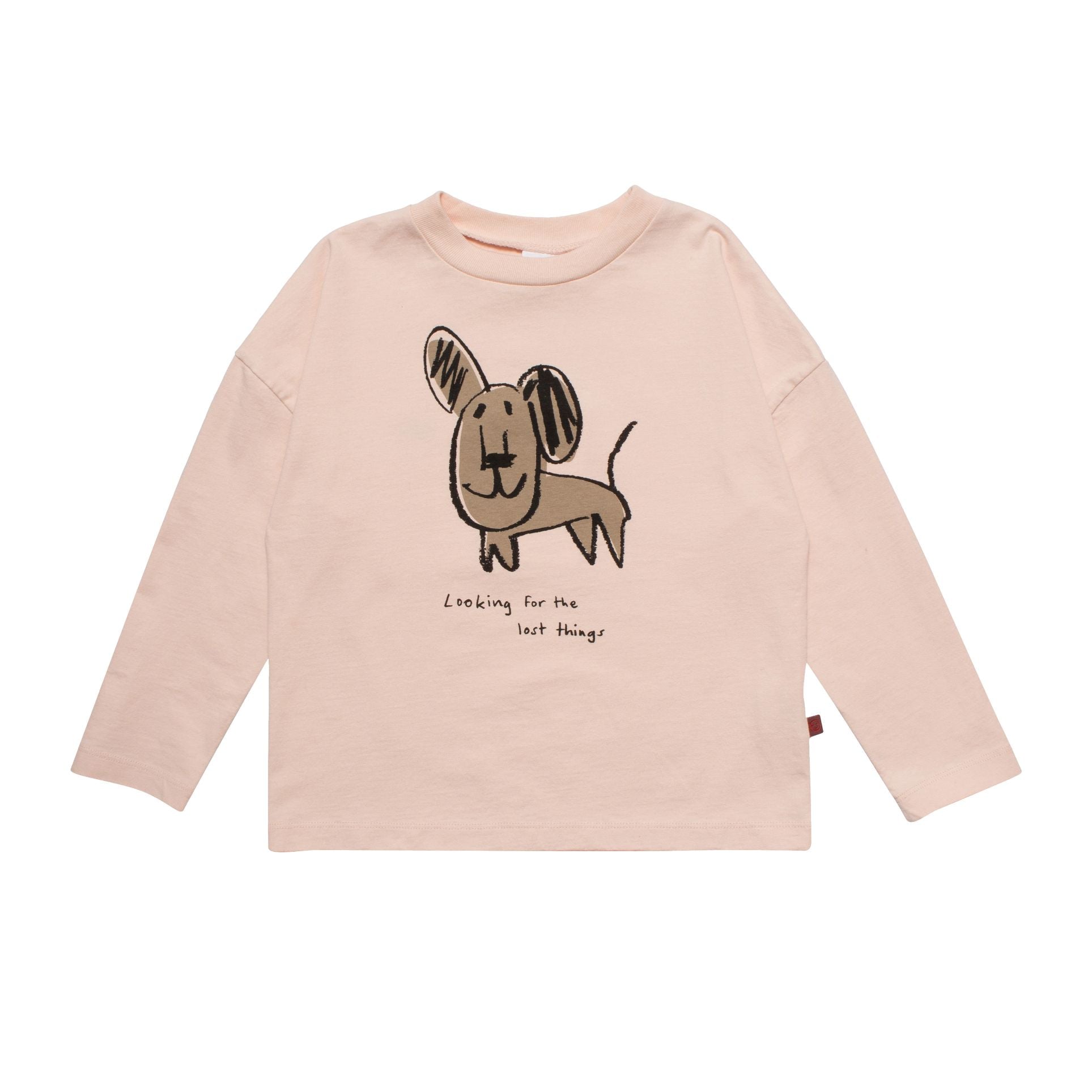 Boys & Girls Pink Printed Cotton T-Shirt