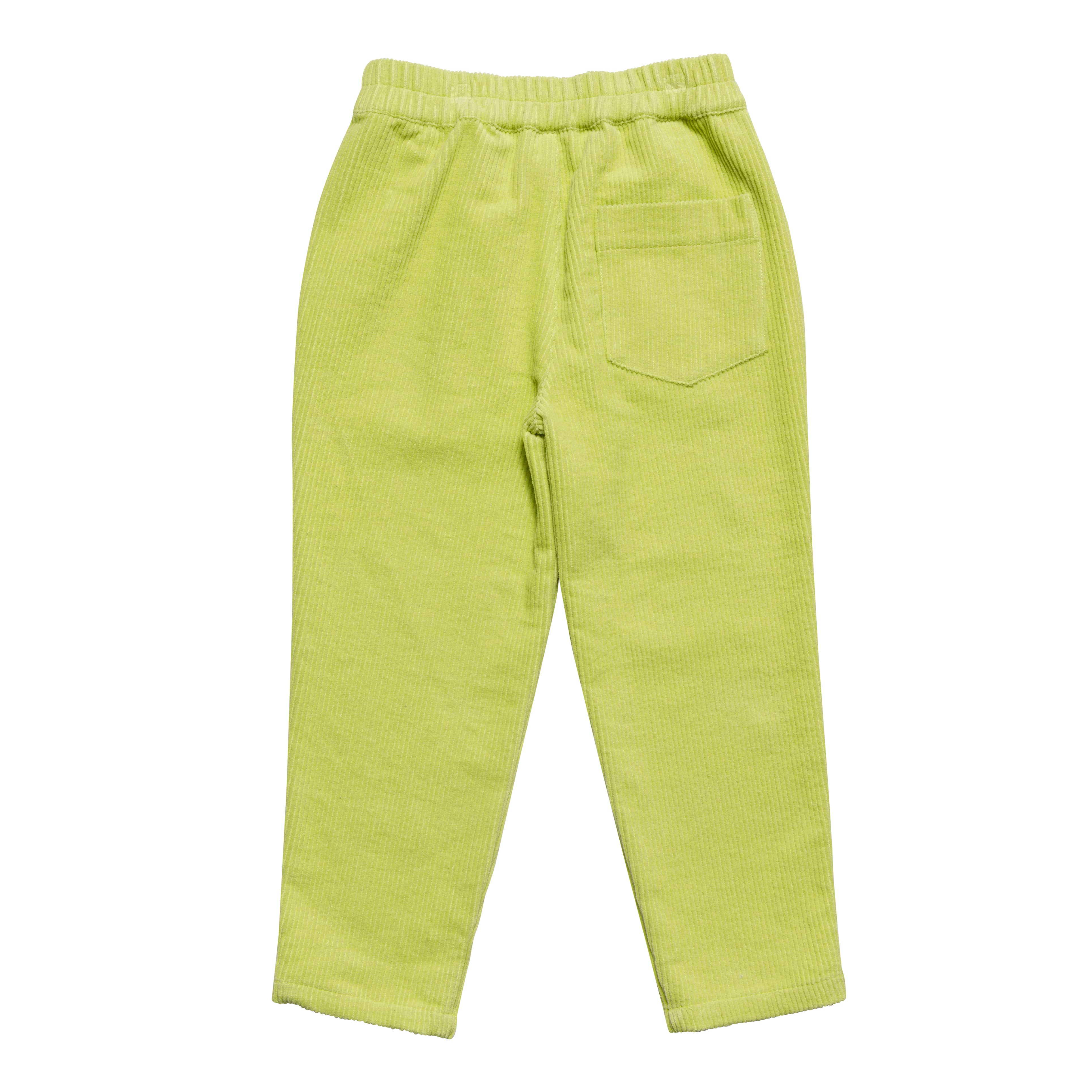 Boys & Girls Yellow Velvet Trousers