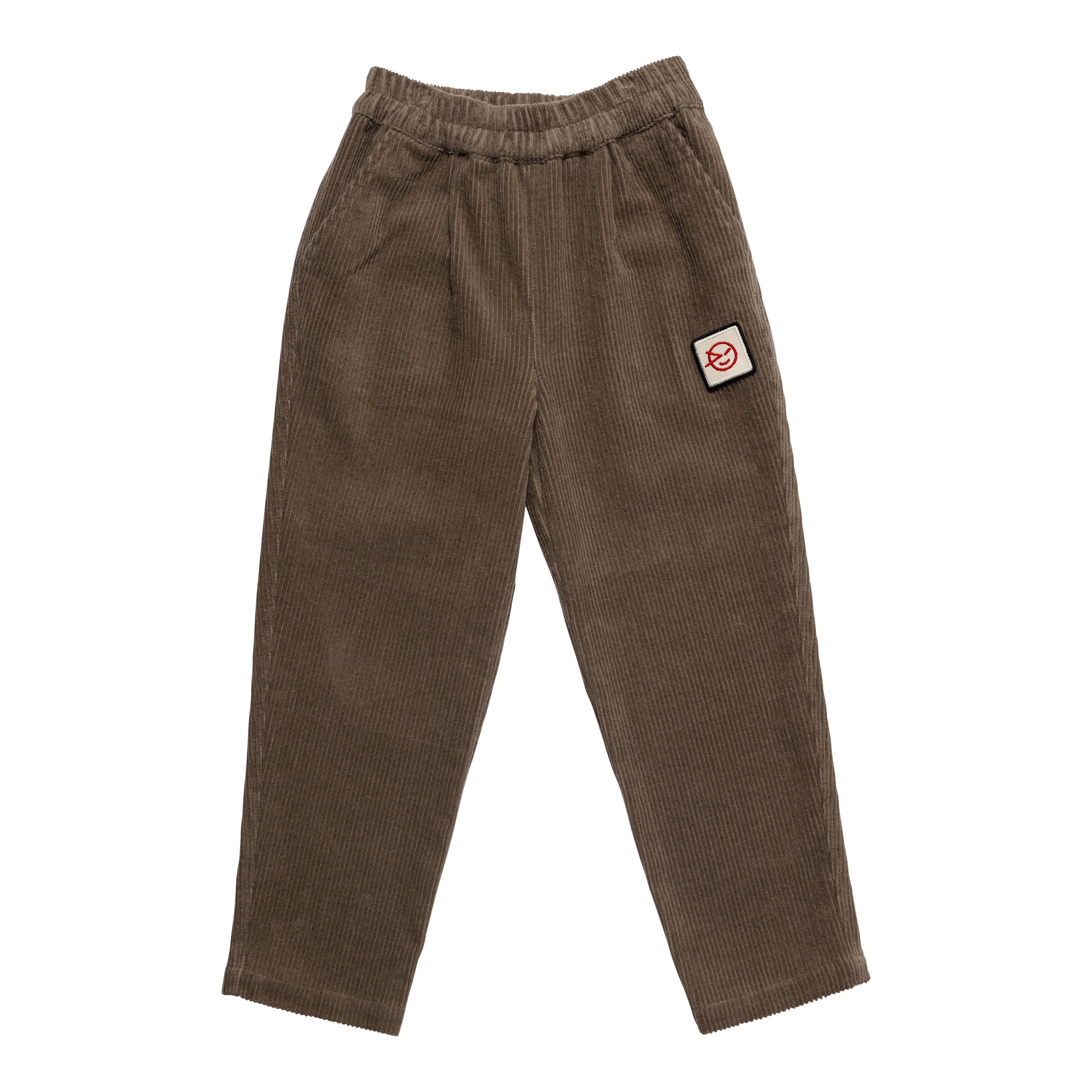 Boys & Girls Light Brown Velvet Trousers