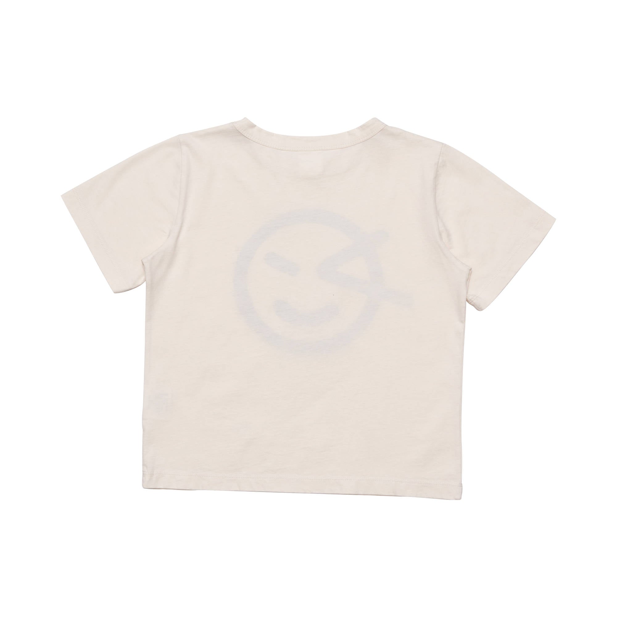 Boys & Girls White Cotton T-Shirt