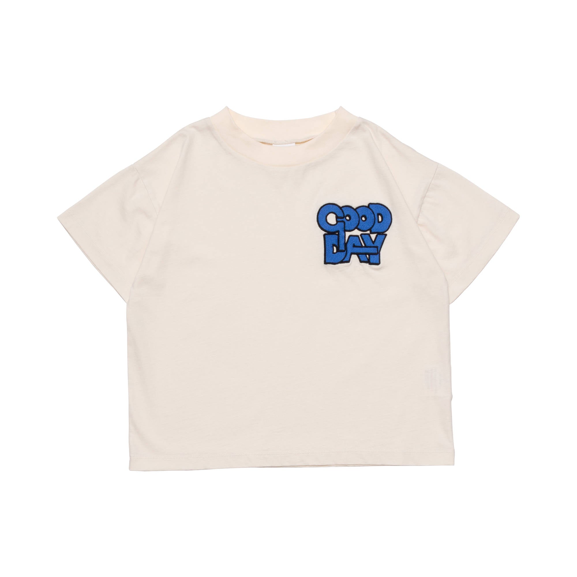 Boys & Girls White Cotton T-Shirt