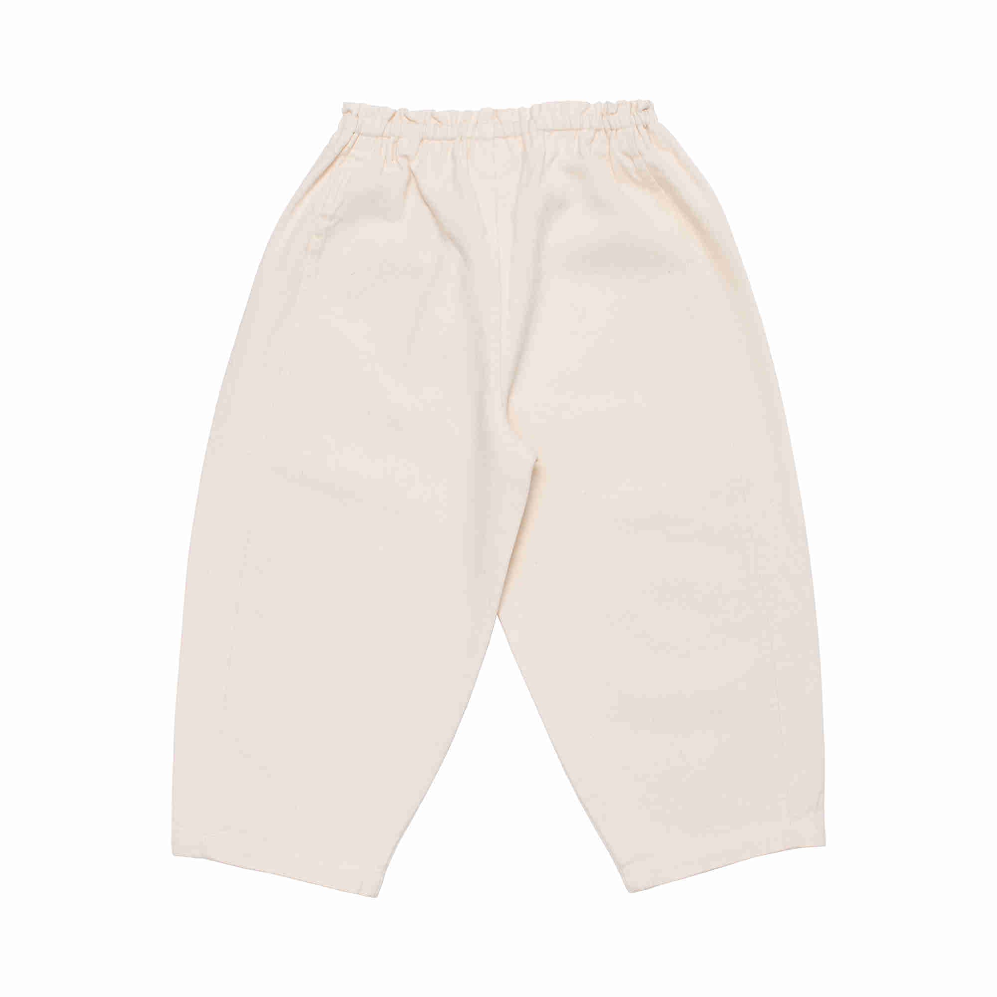 Boys & Girls White Trousers