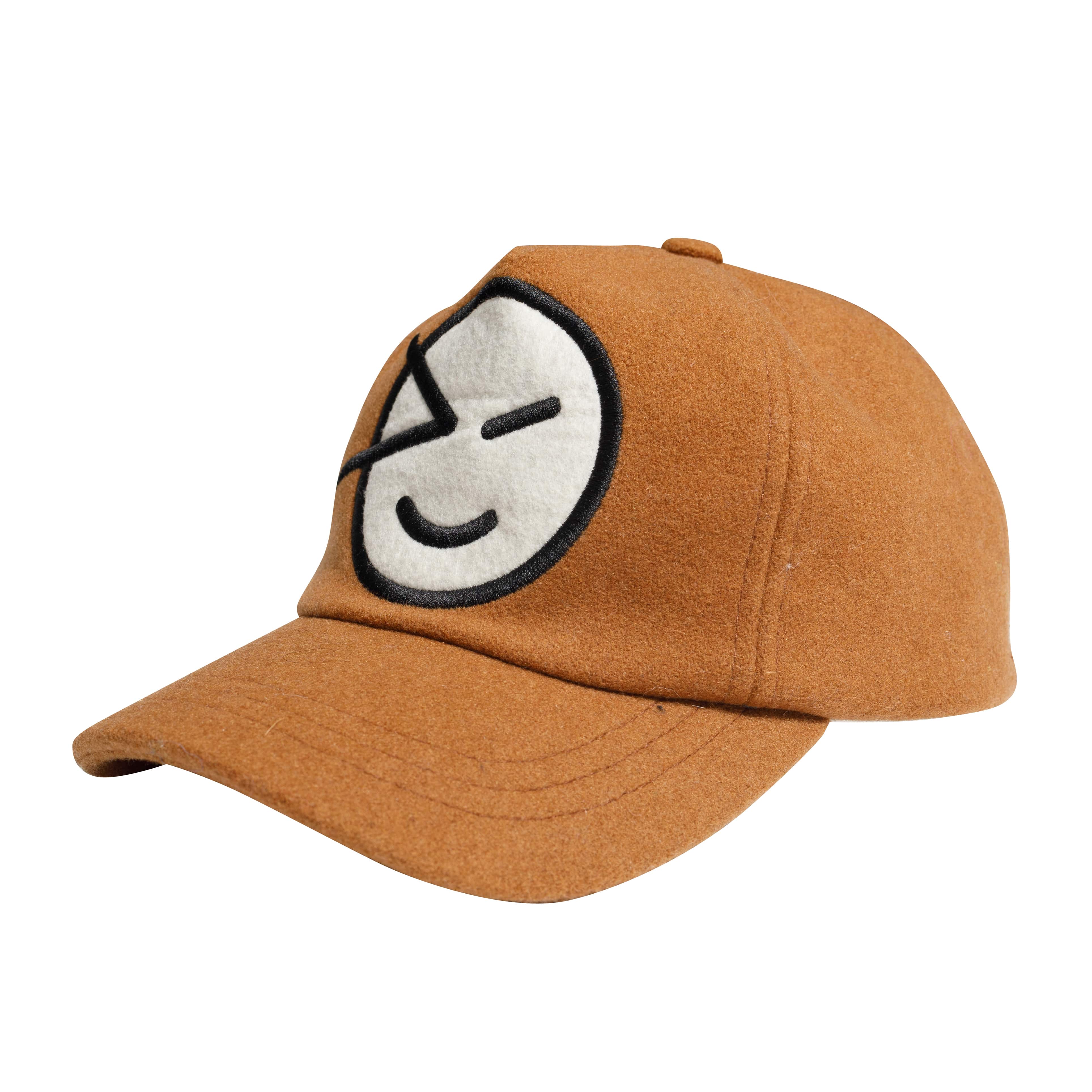 Boys & Girls Caramel Wool Cap