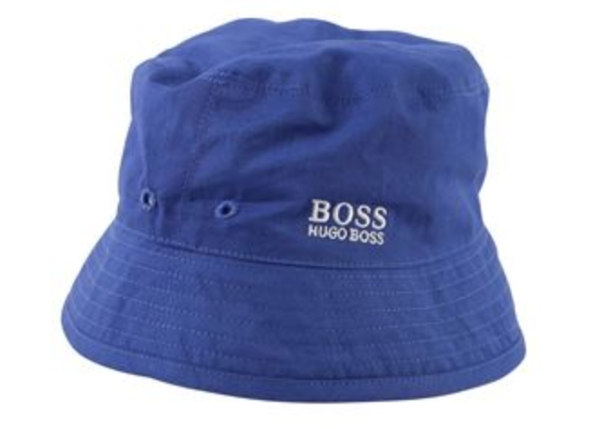 Boys Blue & White Double & Sided Hat