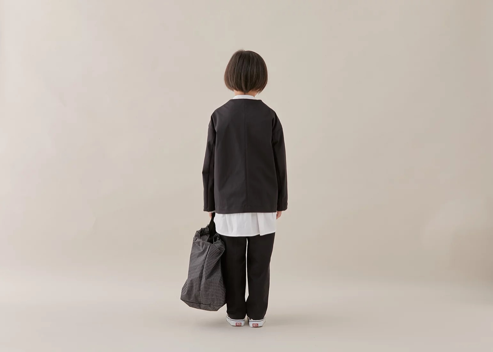 Boys & Girls Black Trousers