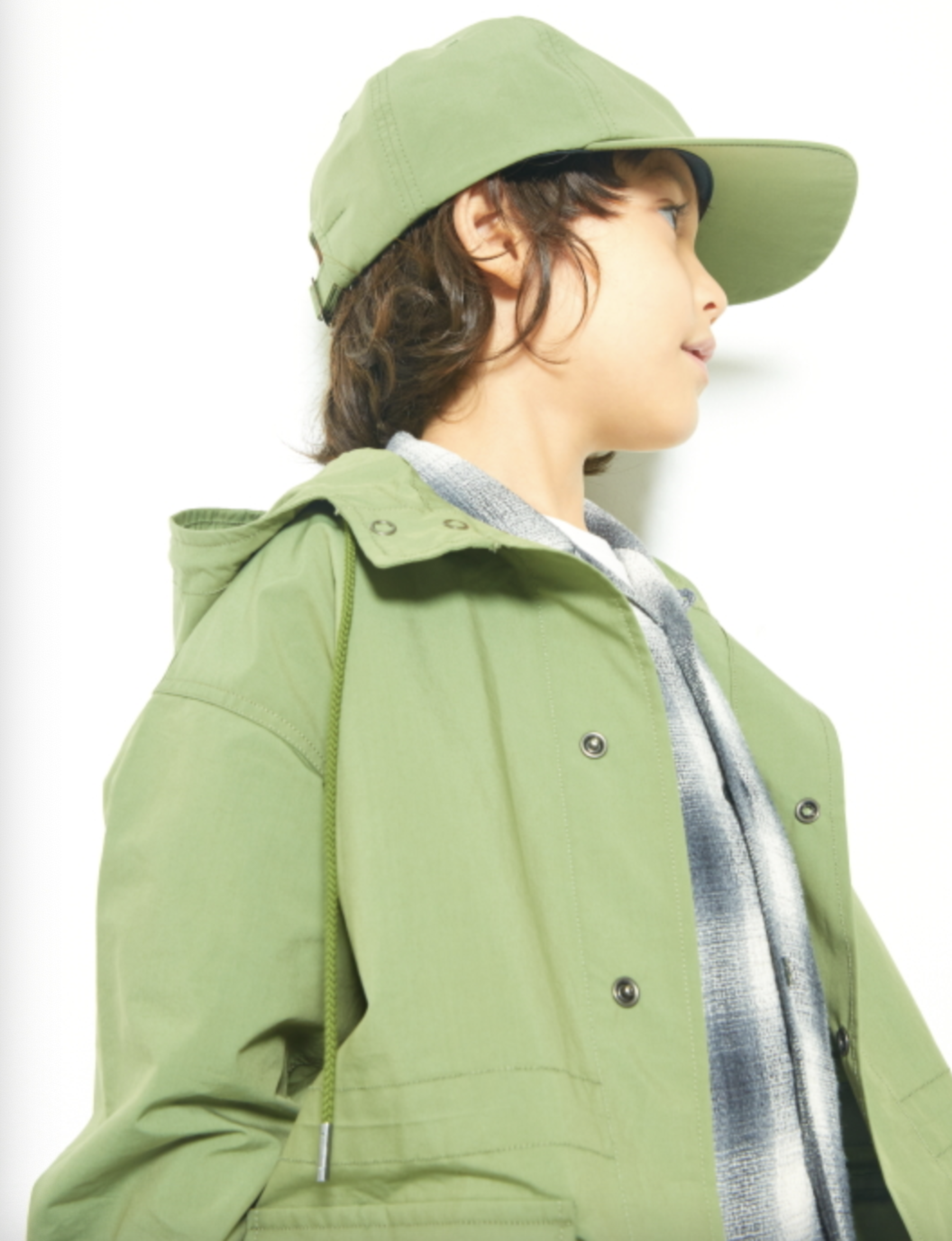 Boys & Girls Green Baseball Cap