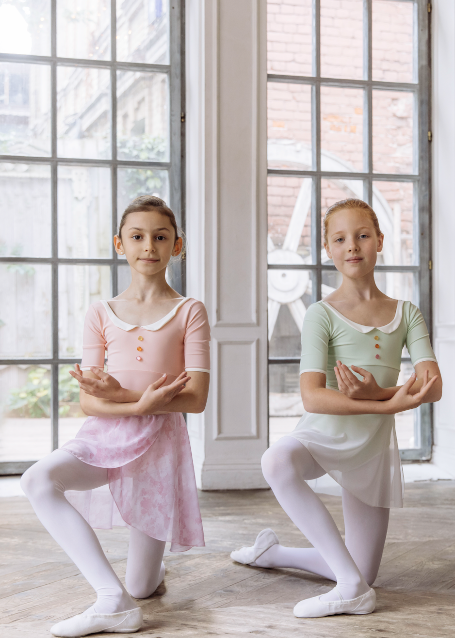 Girls Pink Ballet Onesies