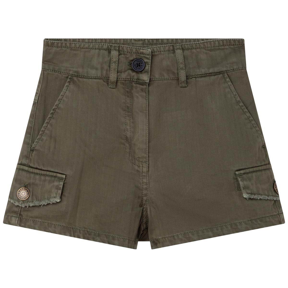 Boys & Girls Green Shorts