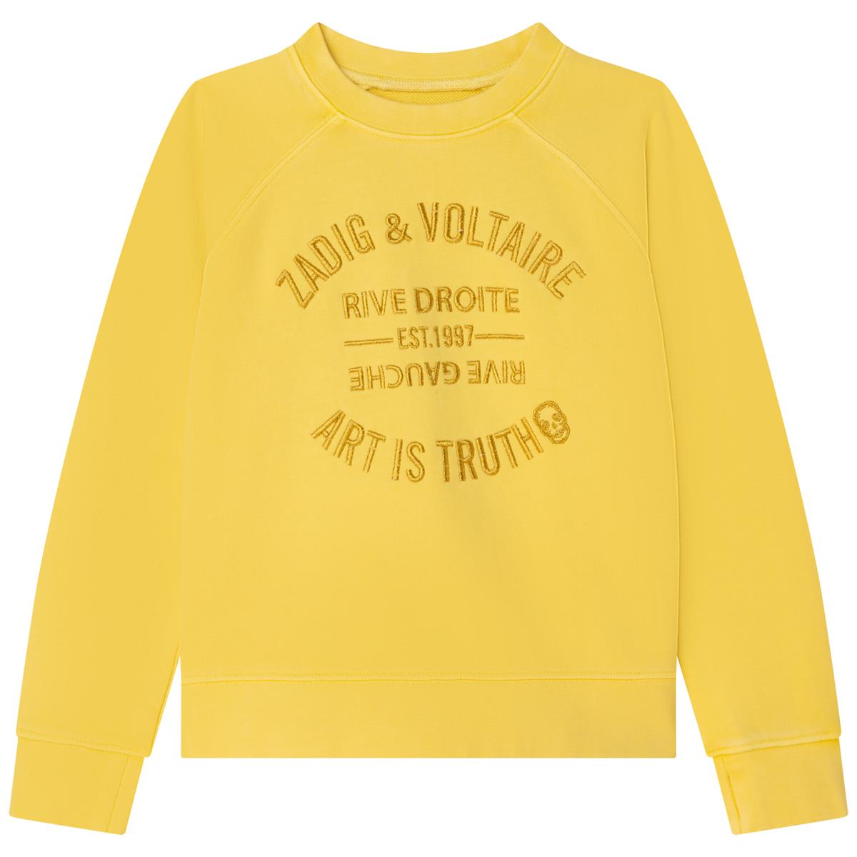 Boys & Girls Yellow Sweatshirts