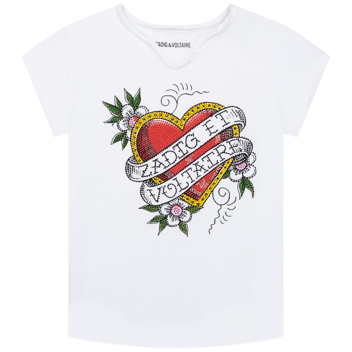 Boys & Girls White T-Shirts