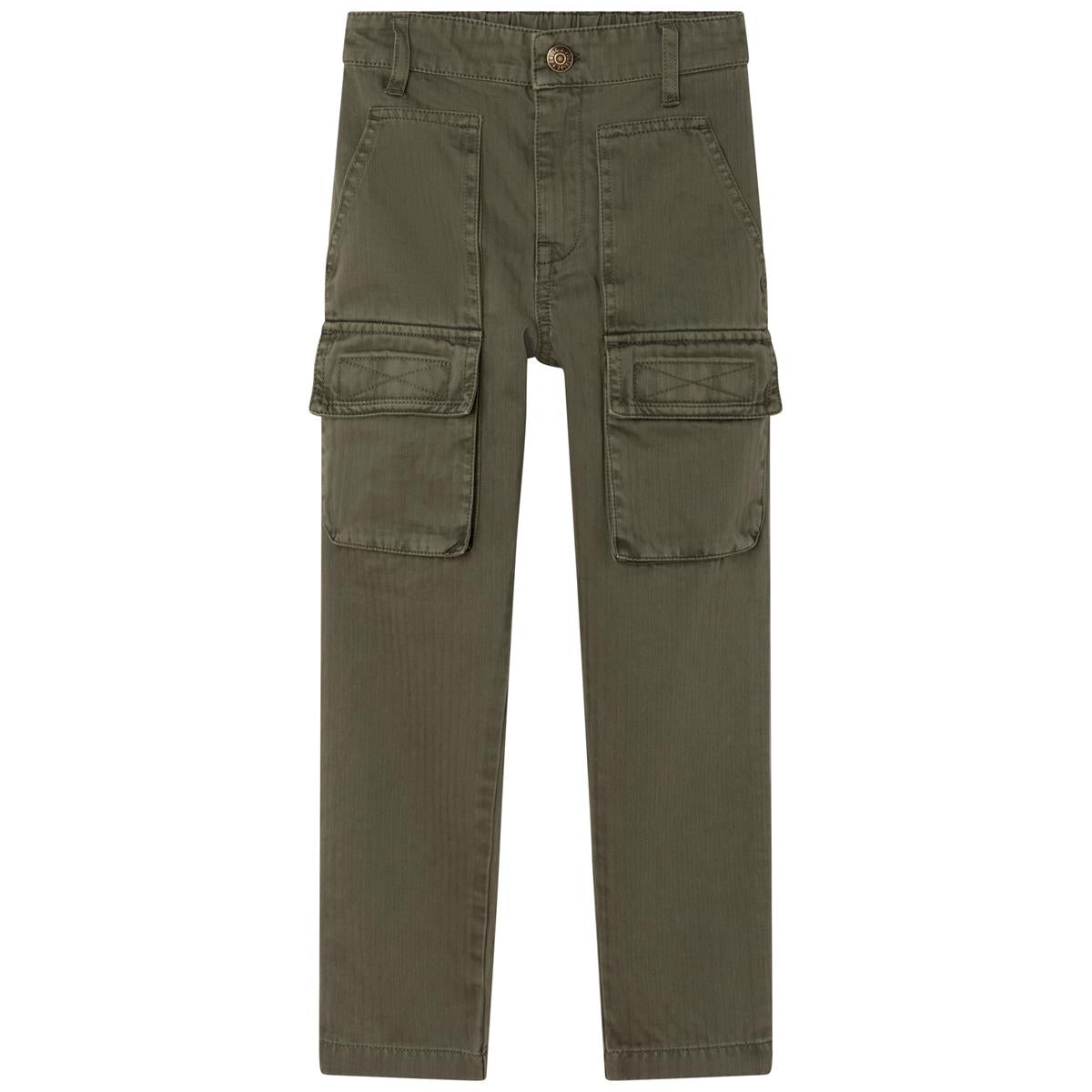 Boys & Girls Green Trousers