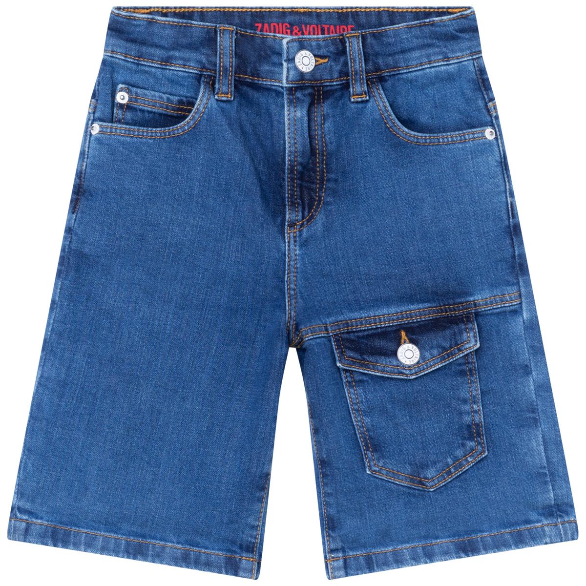 Boys & Girls Blue Denim Shorts