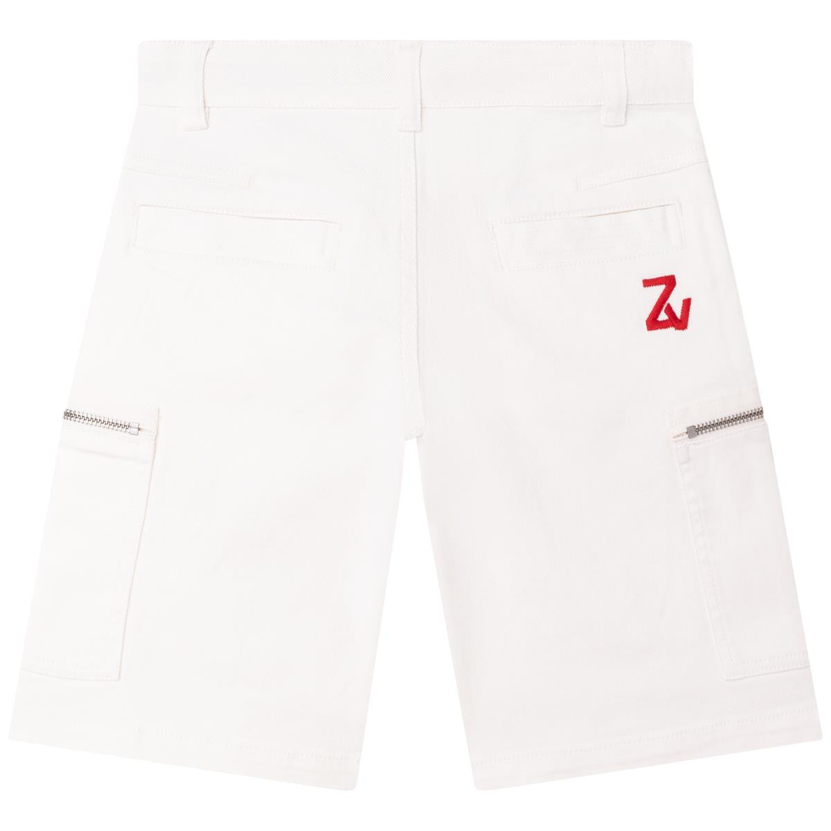 Boys & Girls White Shorts