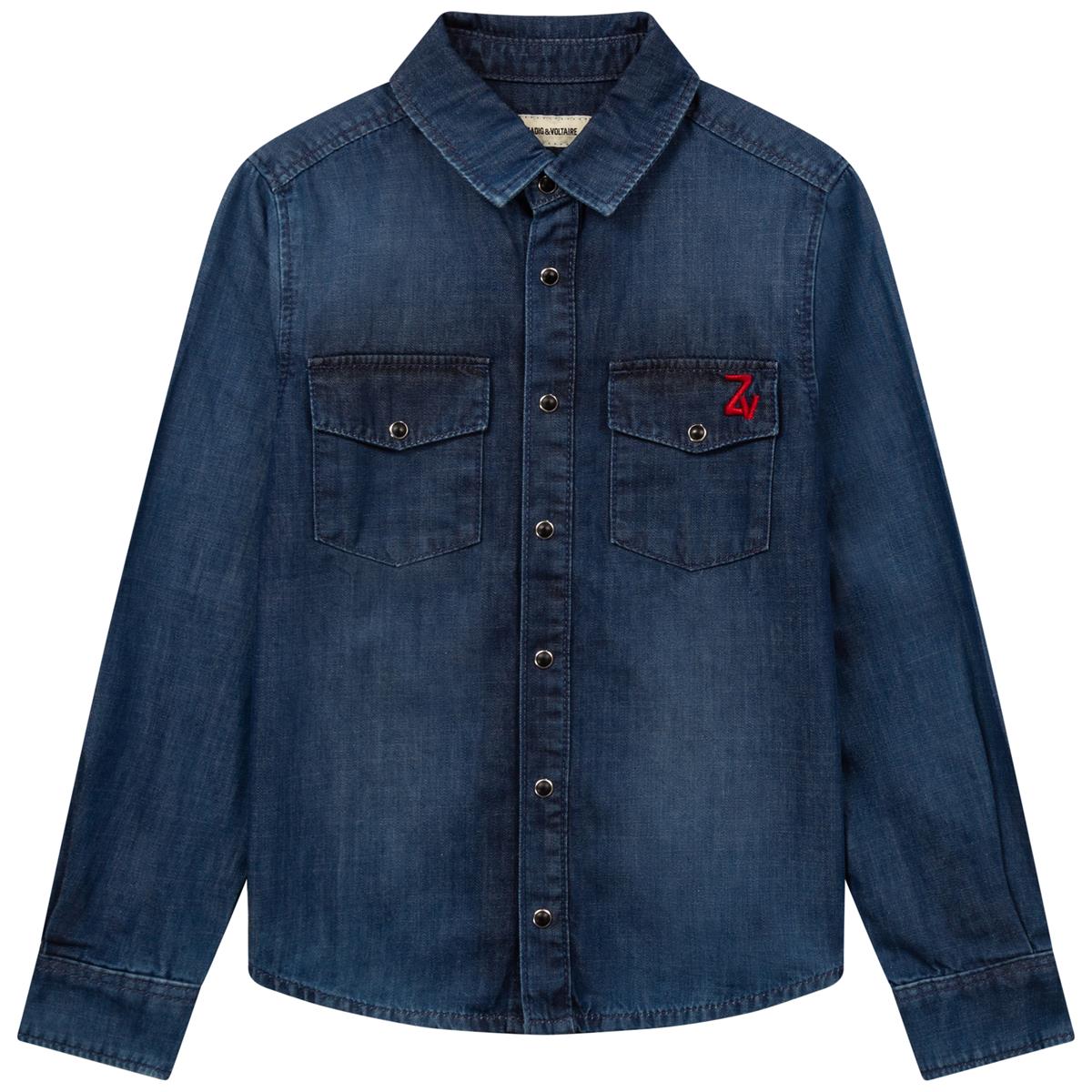 Boys & Girls Blue Denim Jacket